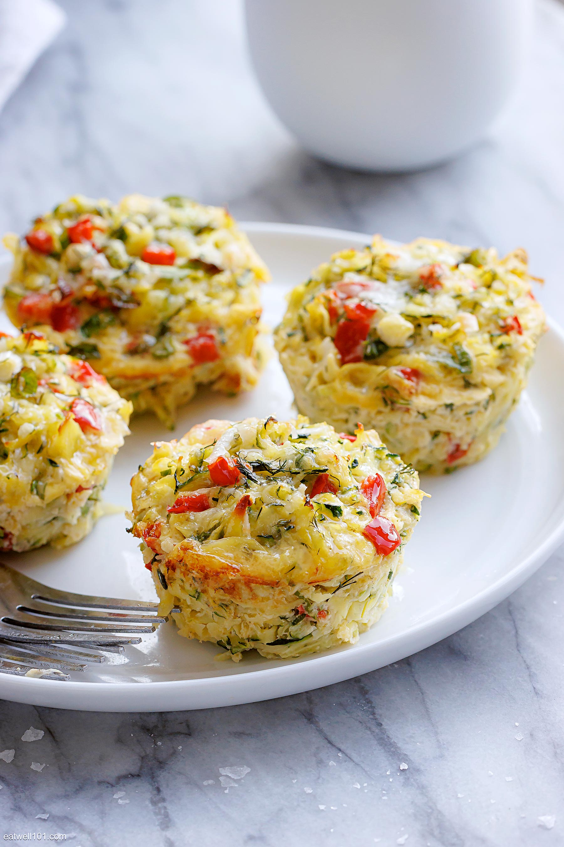 oven-baked zucchini egg muffins recipe