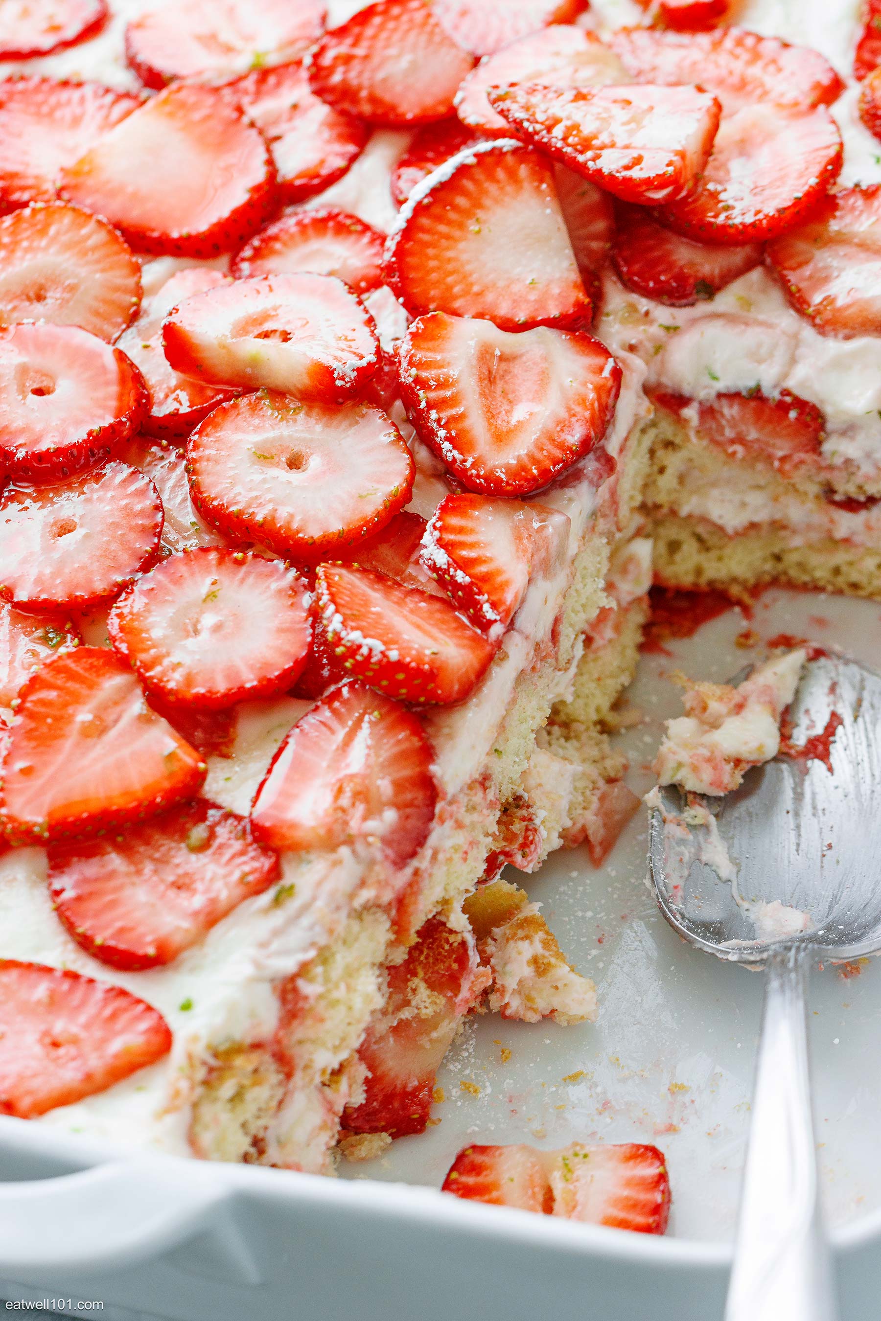 strawberry cake recipe