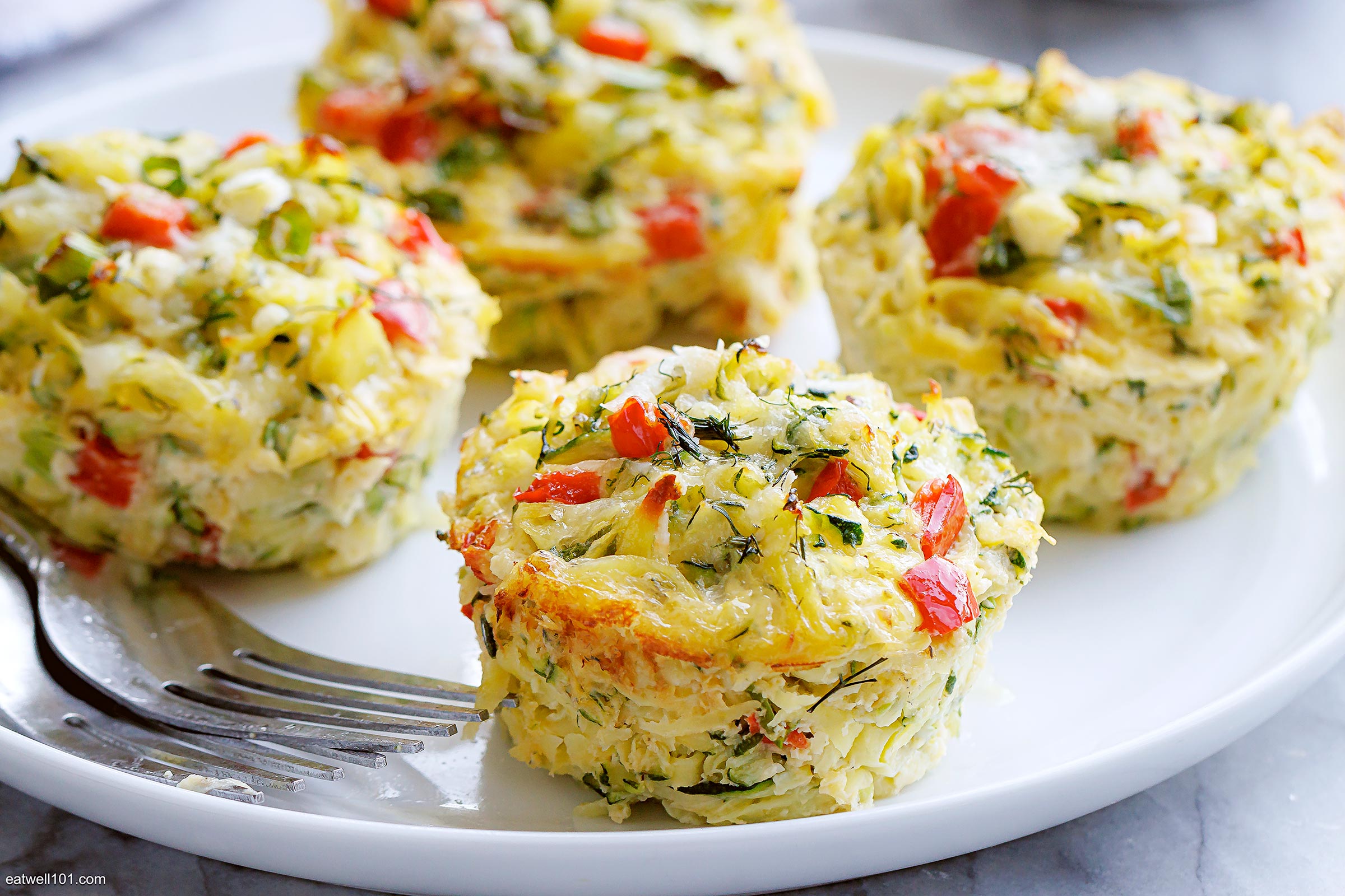 zucchini egg muffins