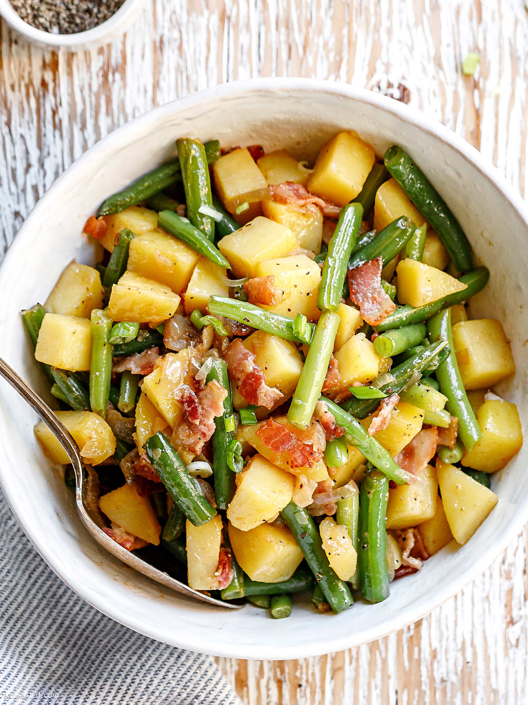 Bacon Potato and Green Beans 2