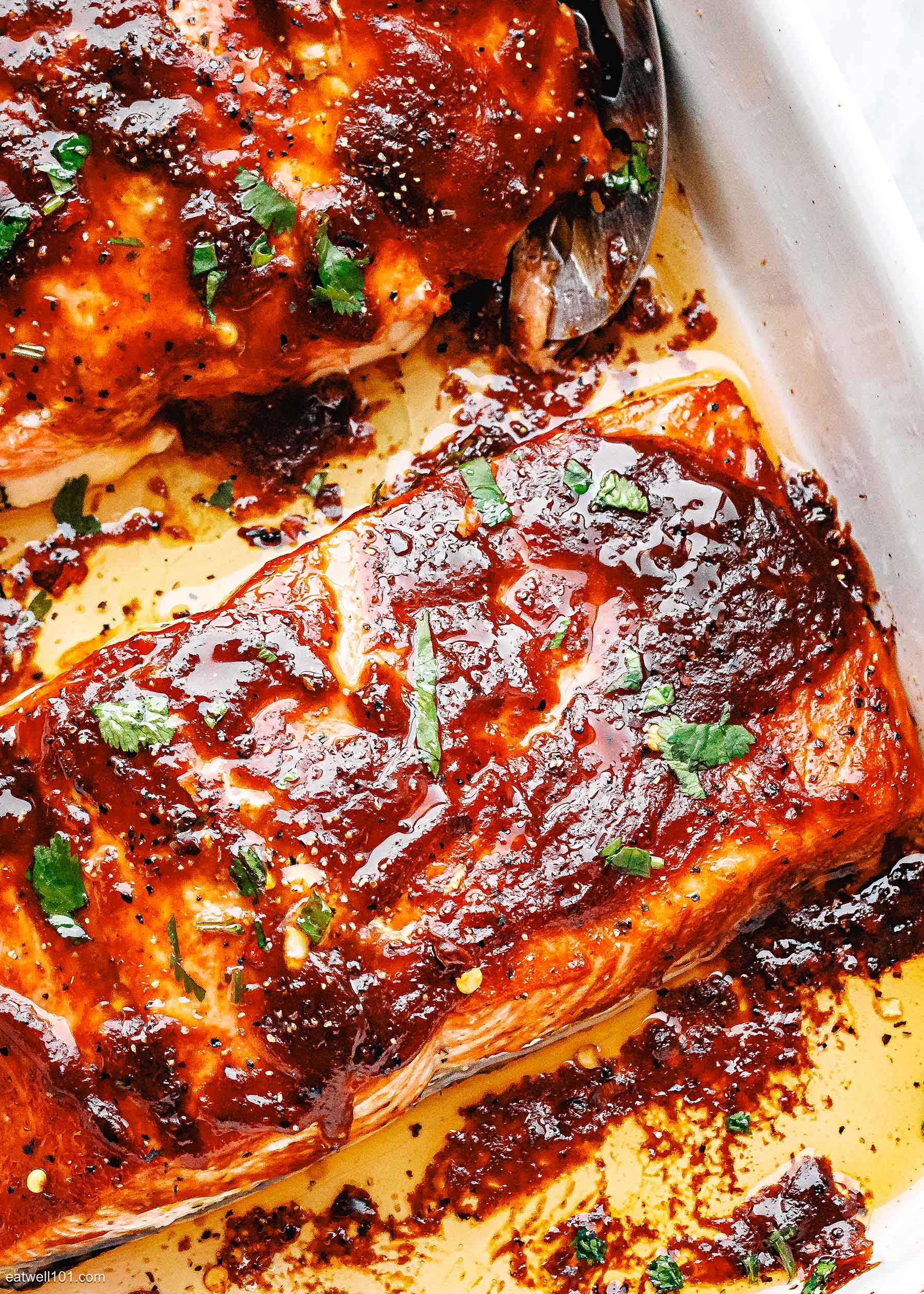 bbq baked salmon recipe