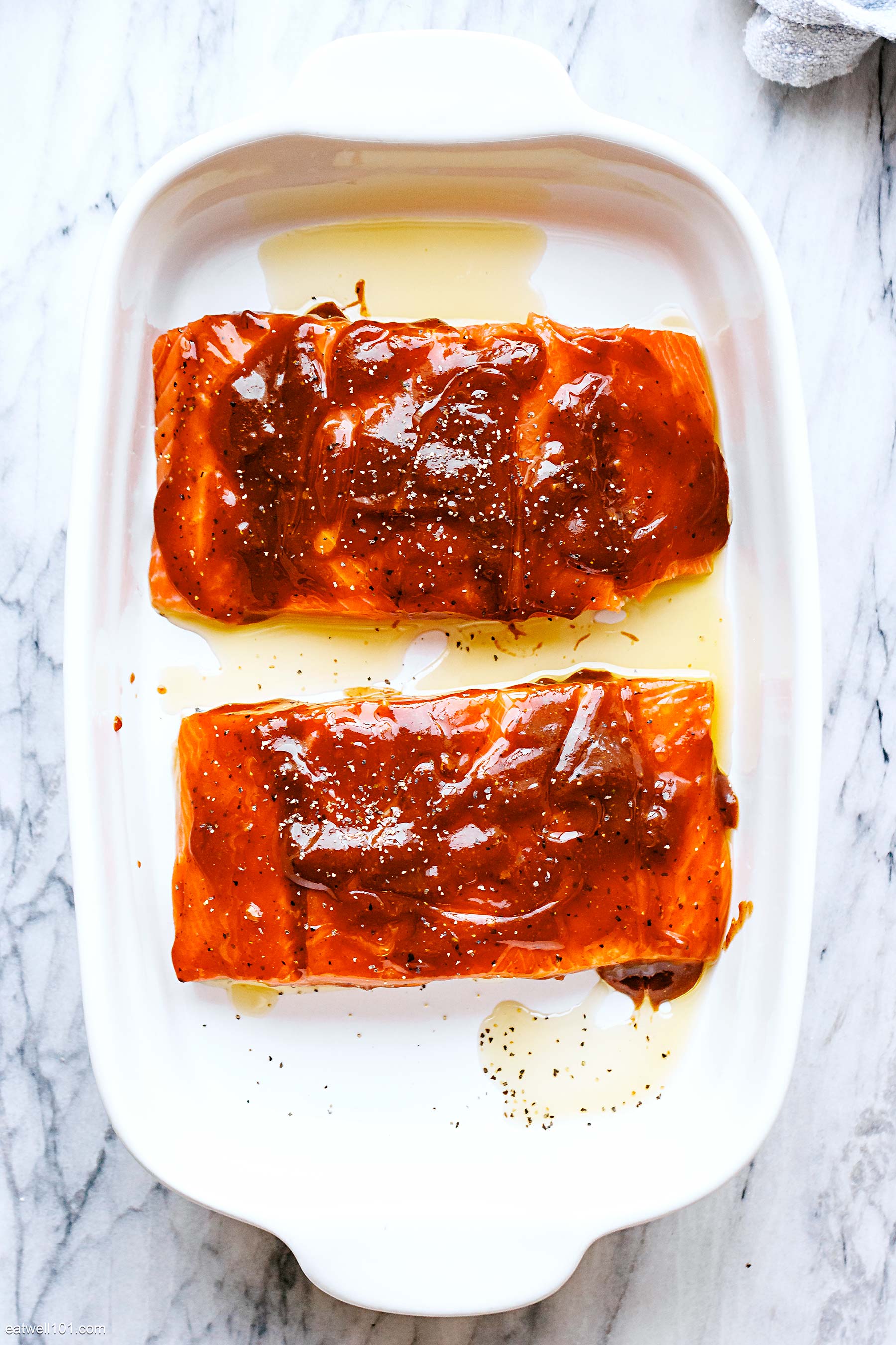 BBQ Baked Salmon Recipe – Baked Salmon Recipe — Eatwell101