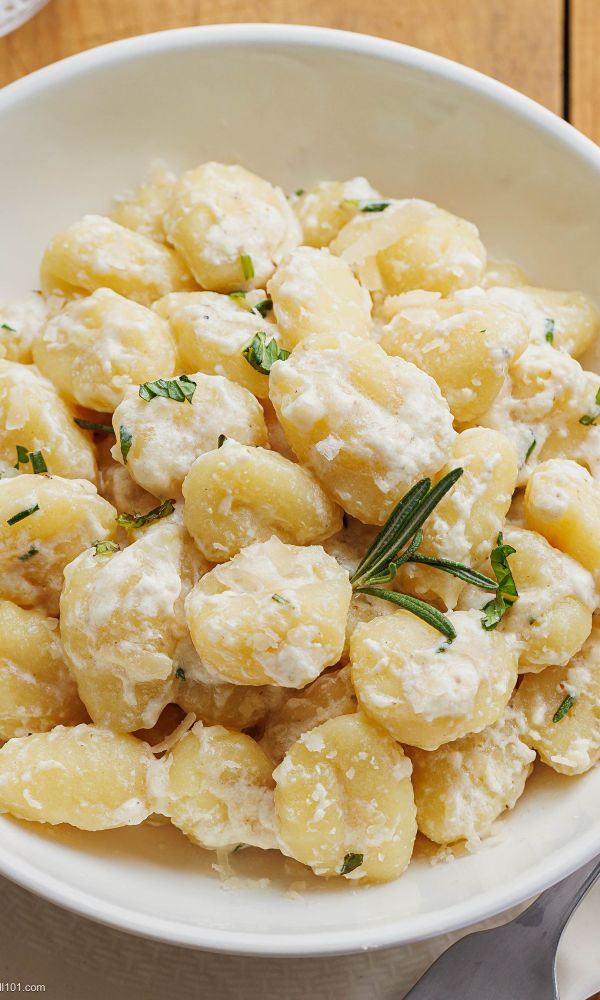 Creamy Gorgonzola Gnocchi