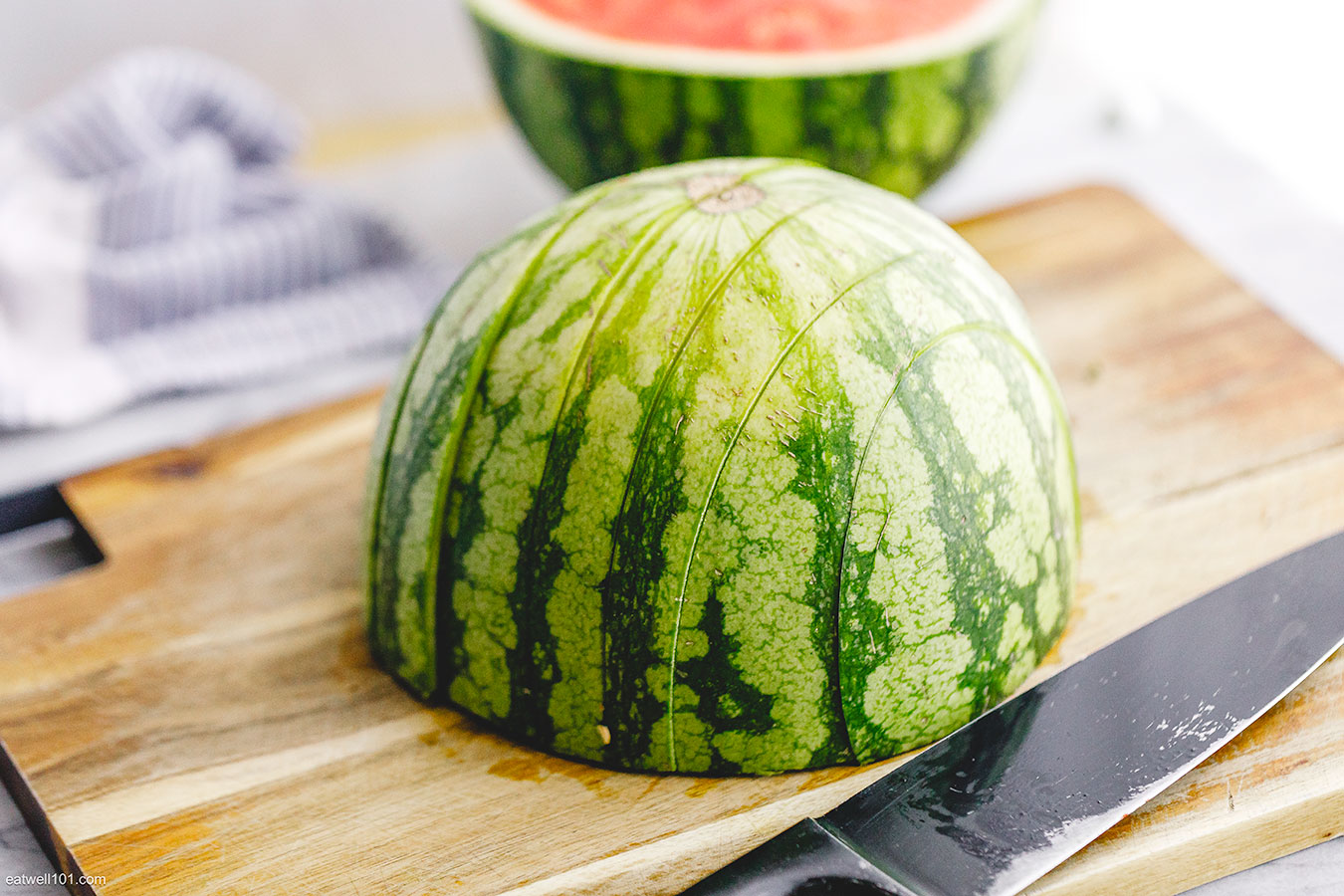 cut watermelon