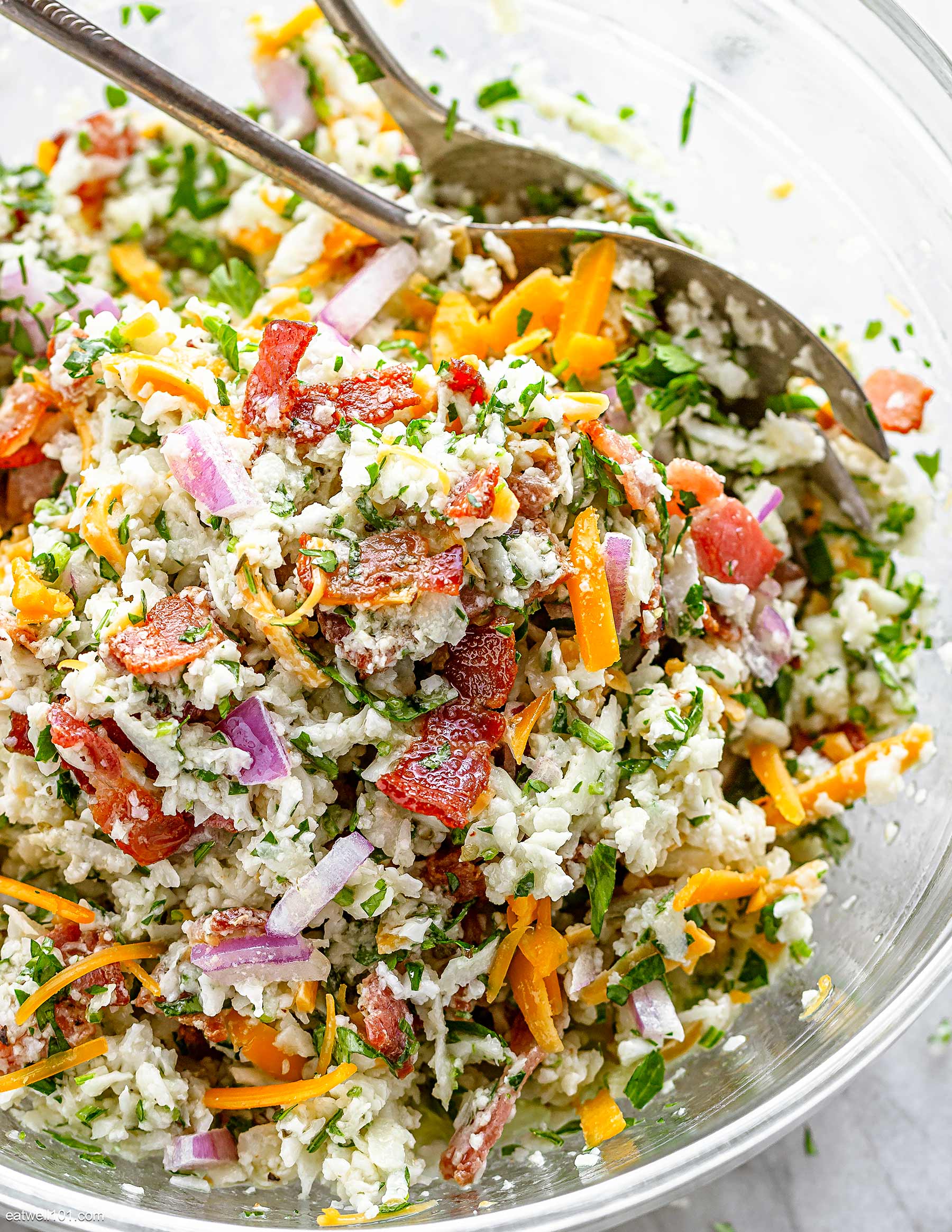 bacon cauliflower salad recipe