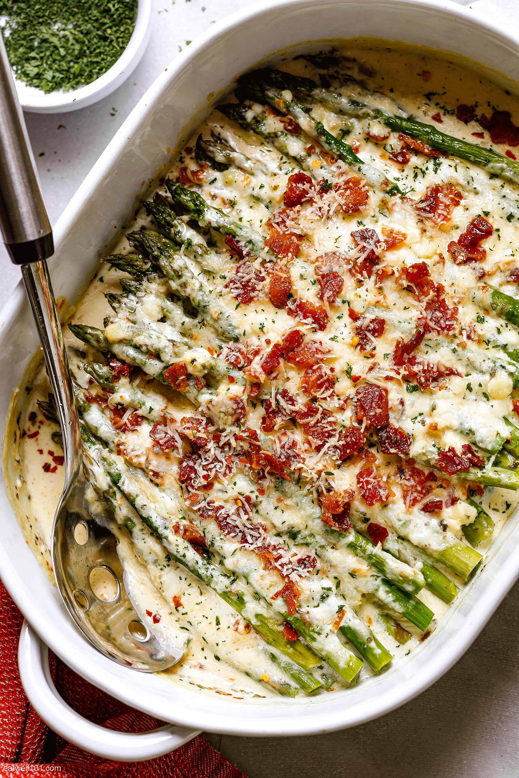 baked asparagus side dish