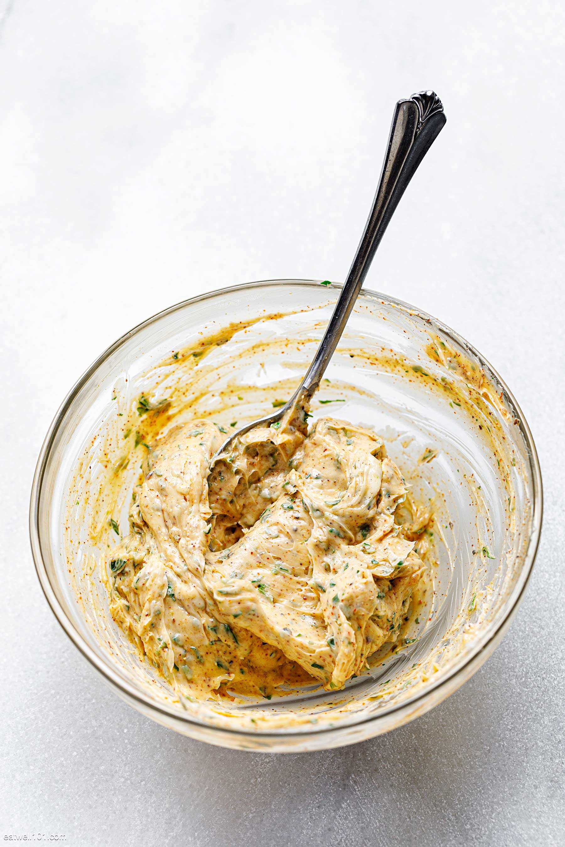 garlic flavored butter
