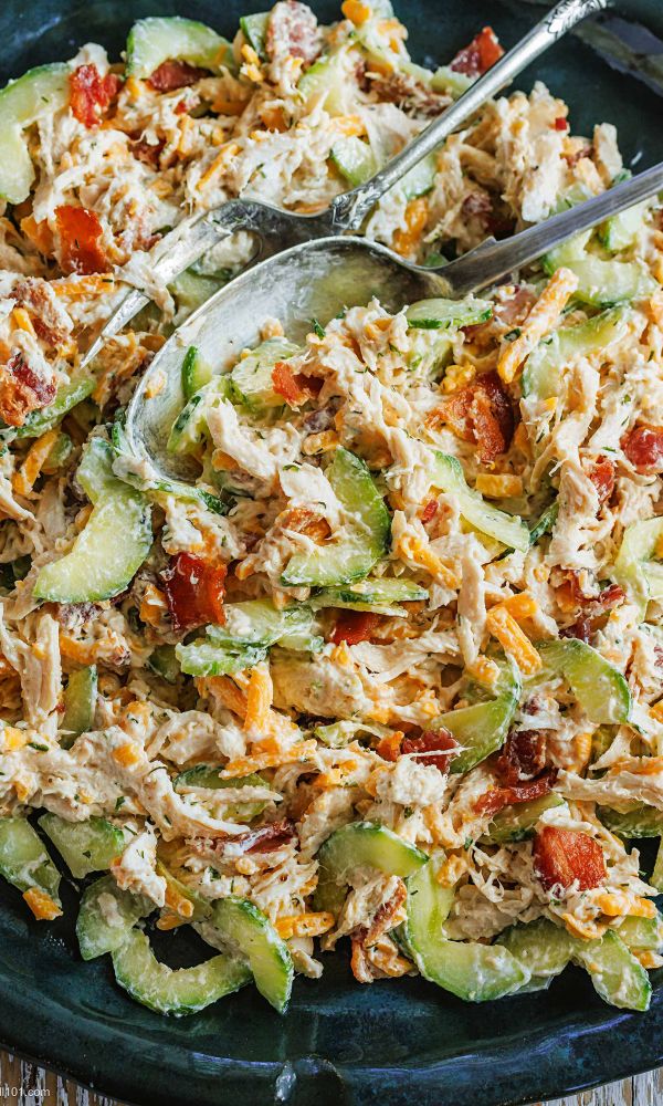 Ranch Chicken Salad {Quick and Easy}