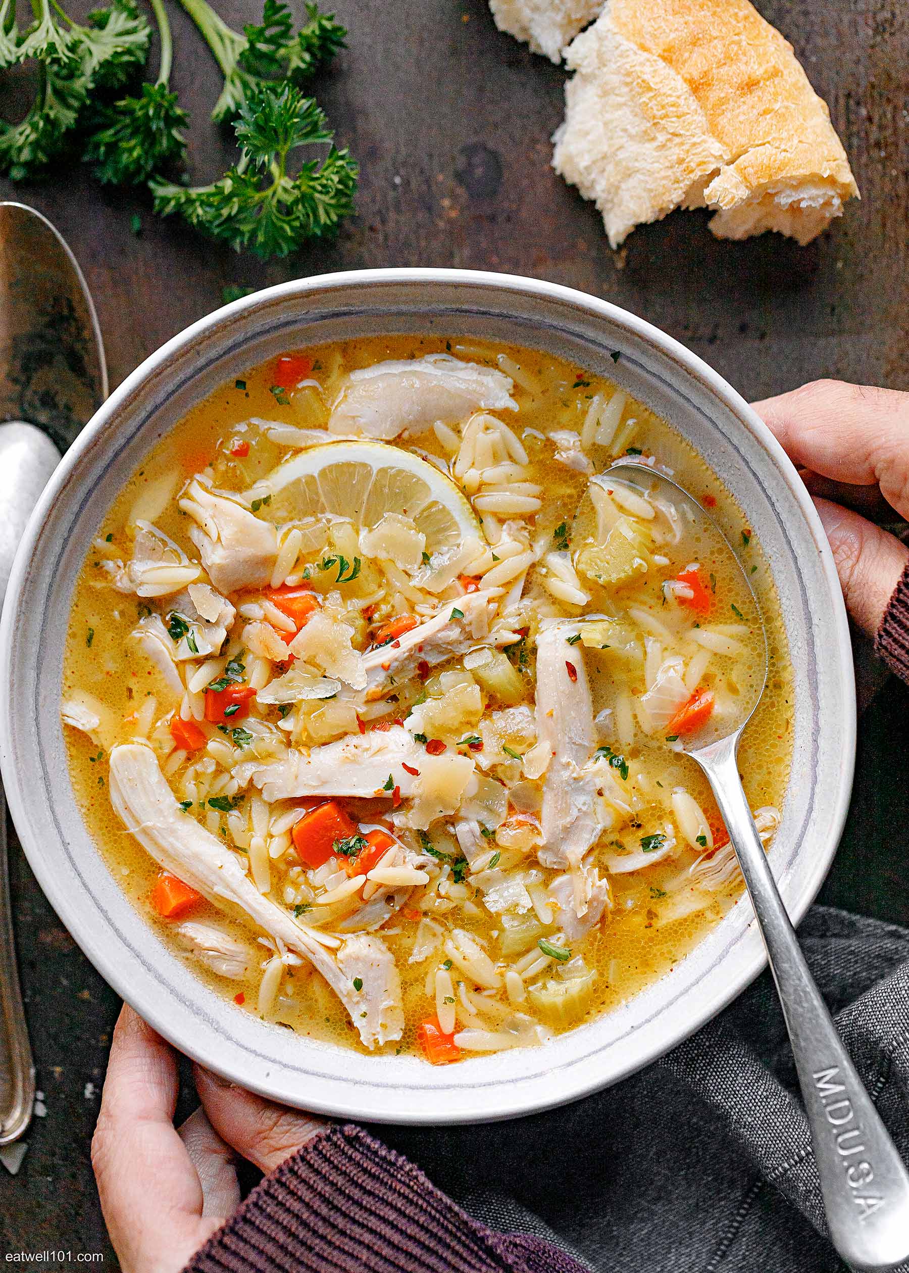 chicken pasta soup