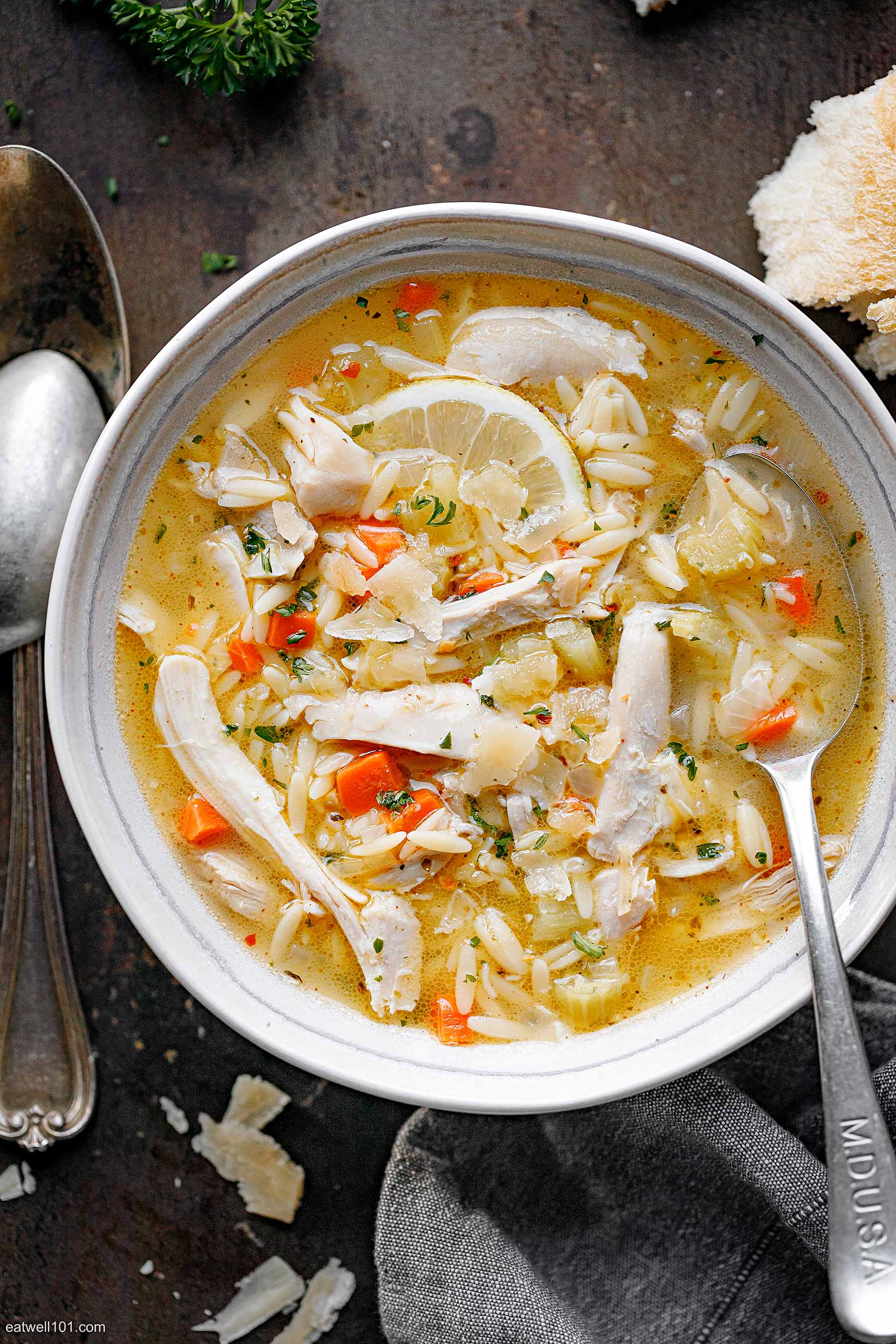 chicken soup with orzo