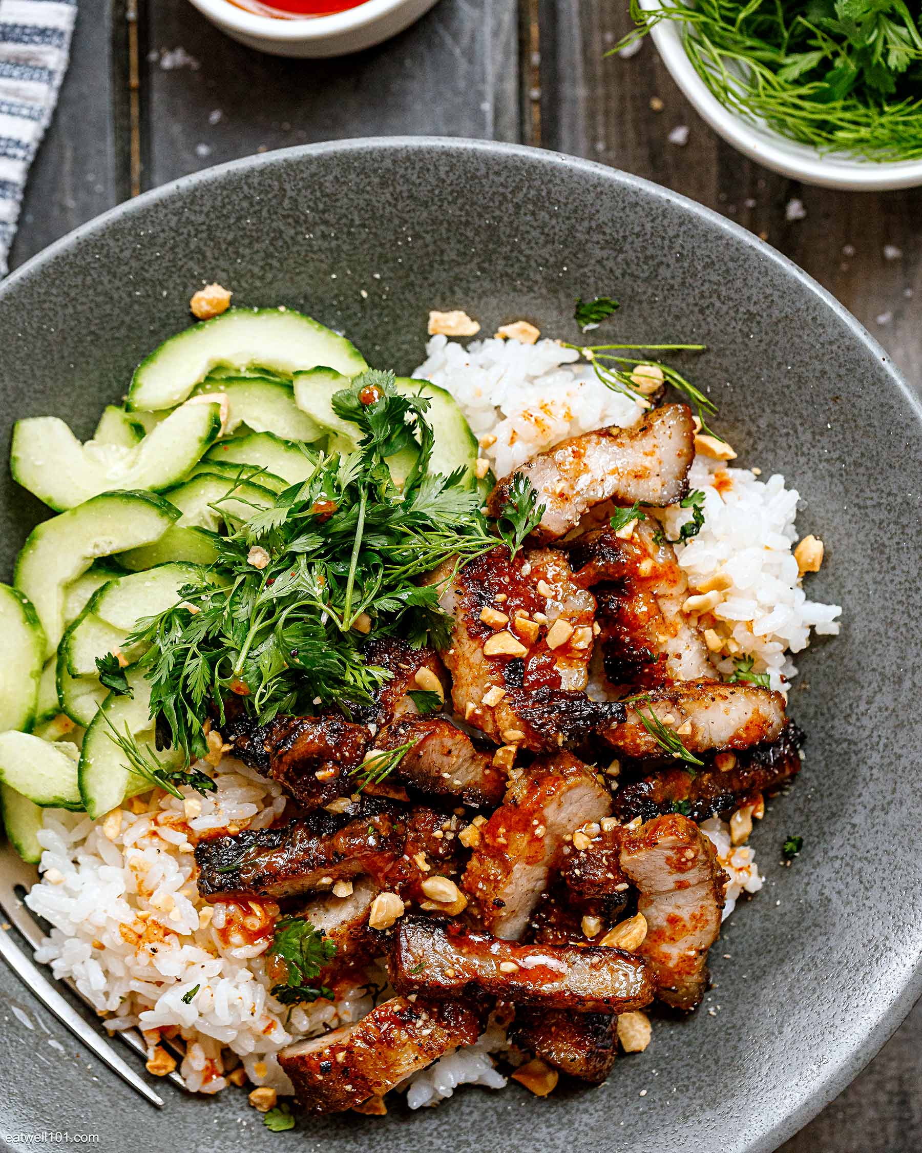 japanese pork belly rice bowl