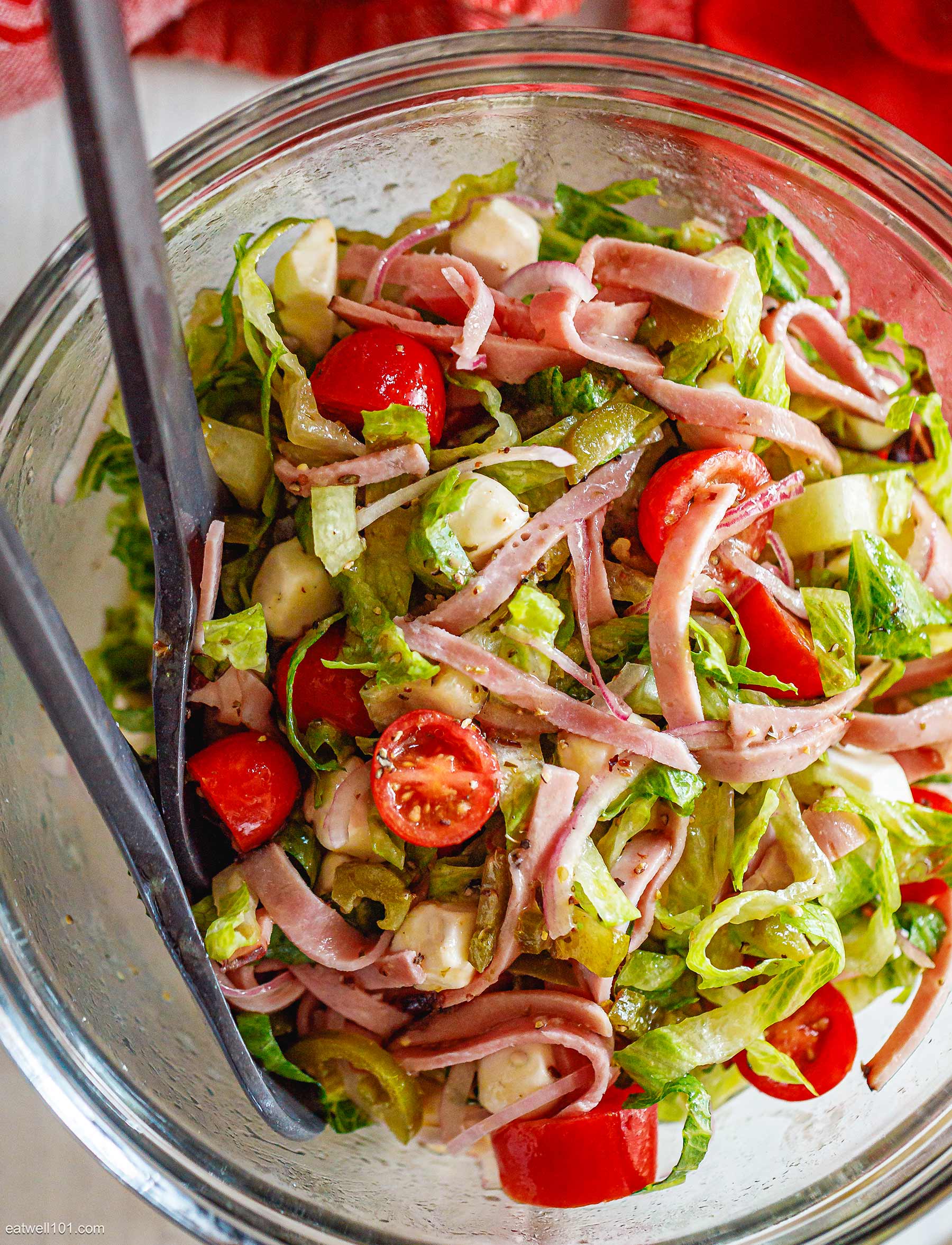 Mozzarella Chopped Salad