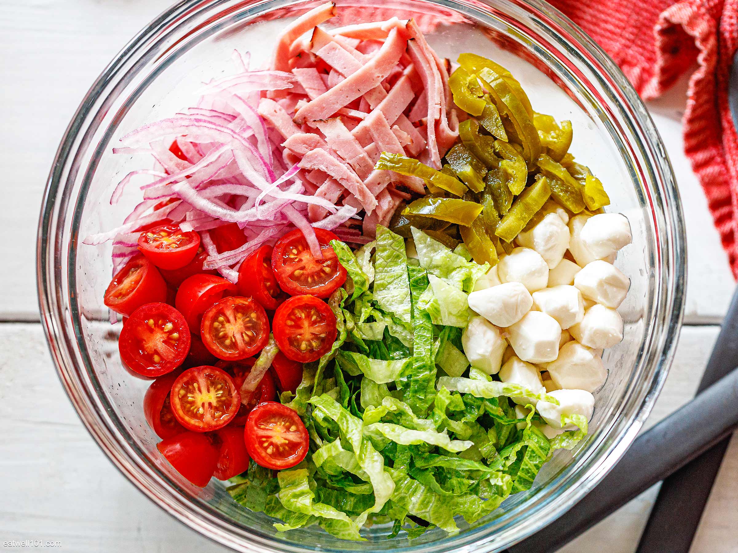ingredients for italian salad
