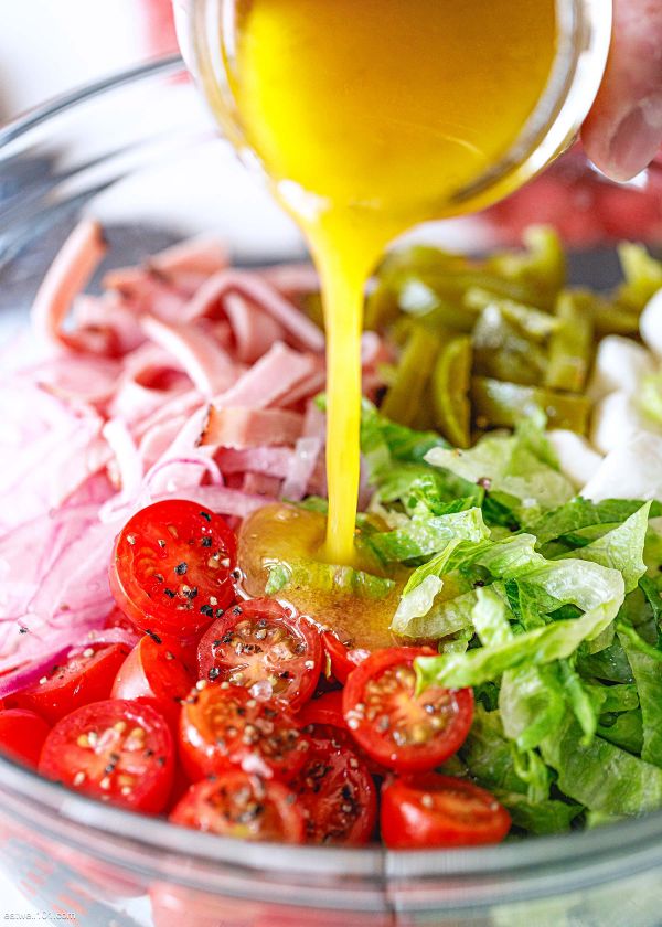 Mozzarella Chopped Salad