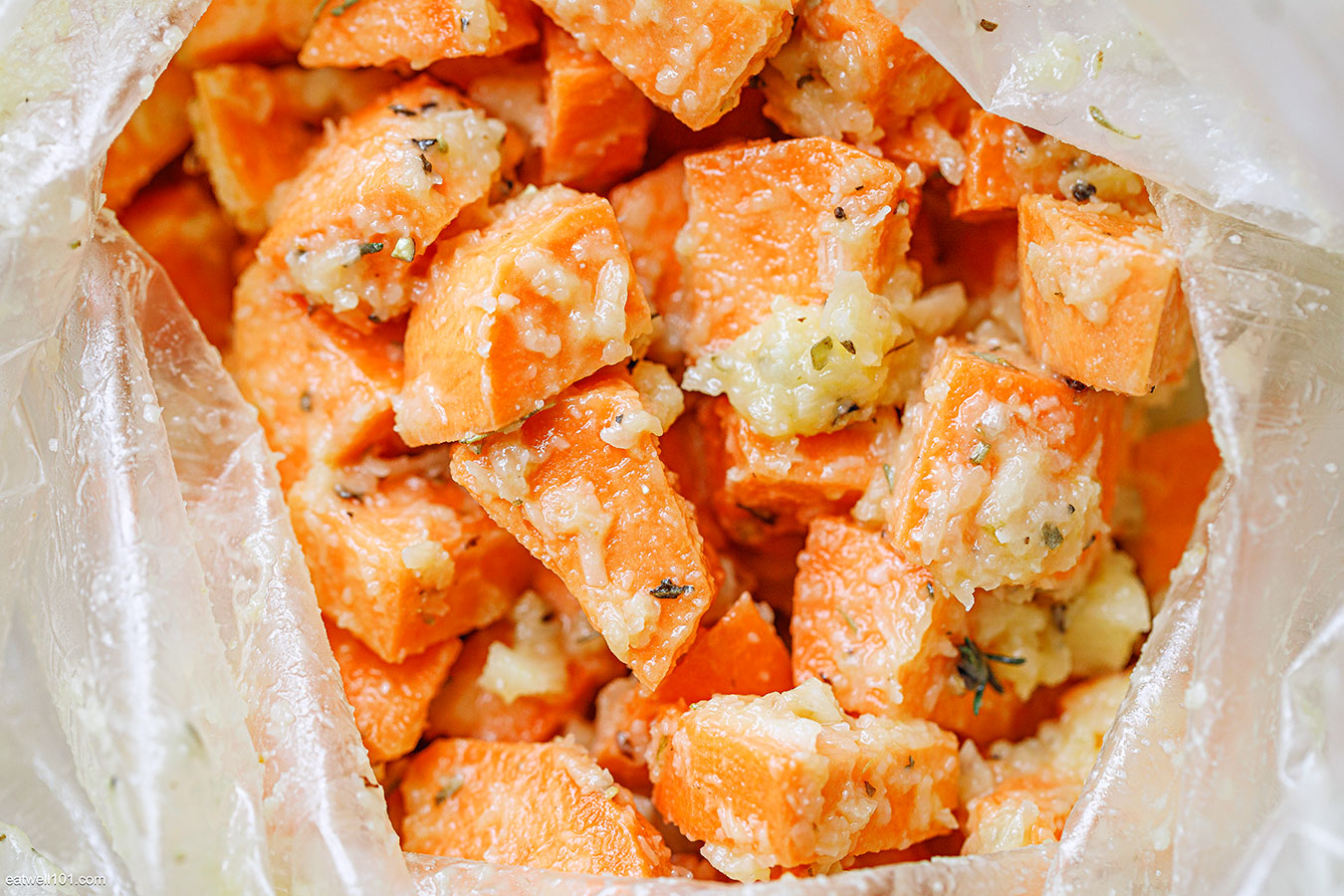 seasoned sweet potatoes