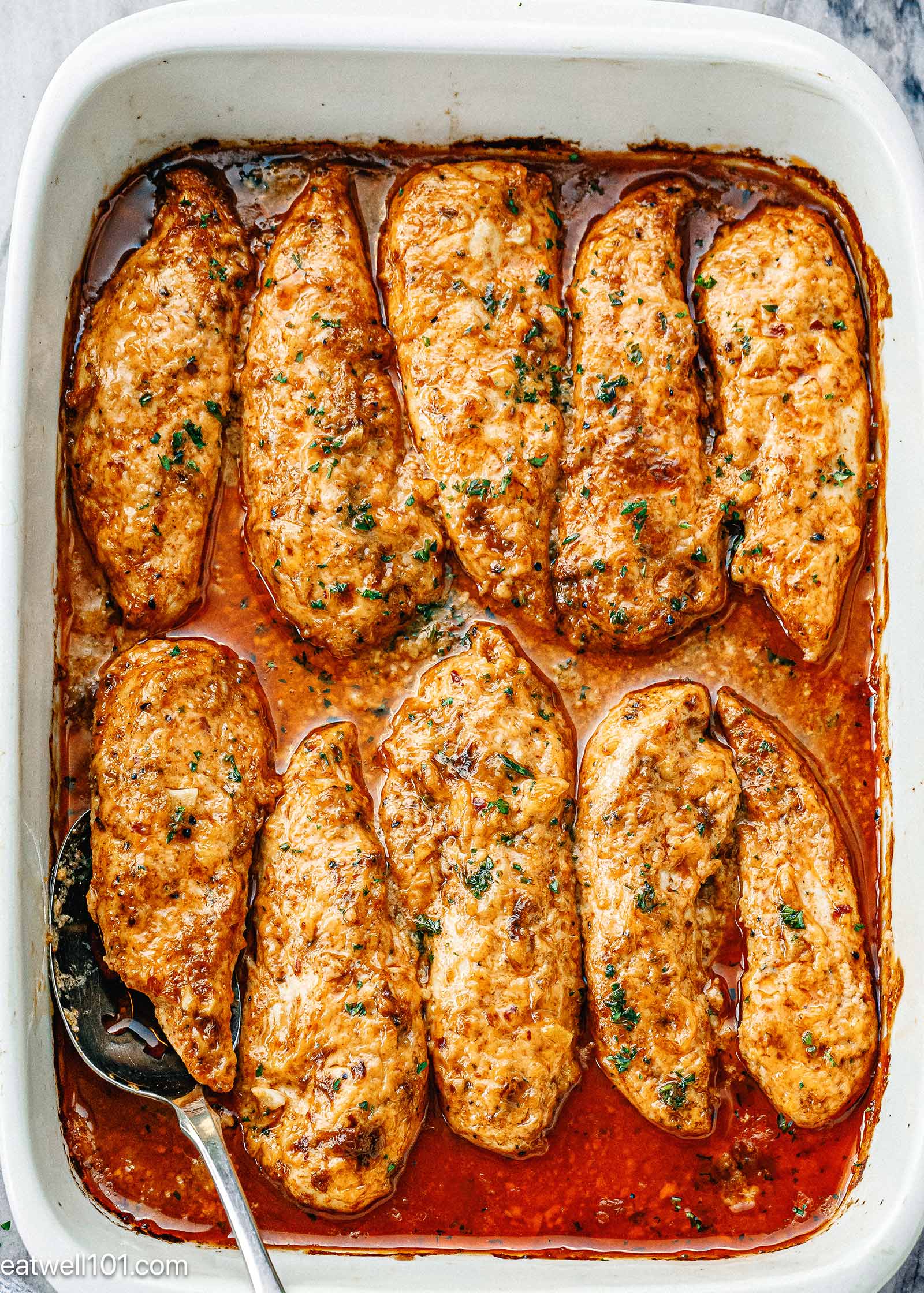 baked bang bang chicken