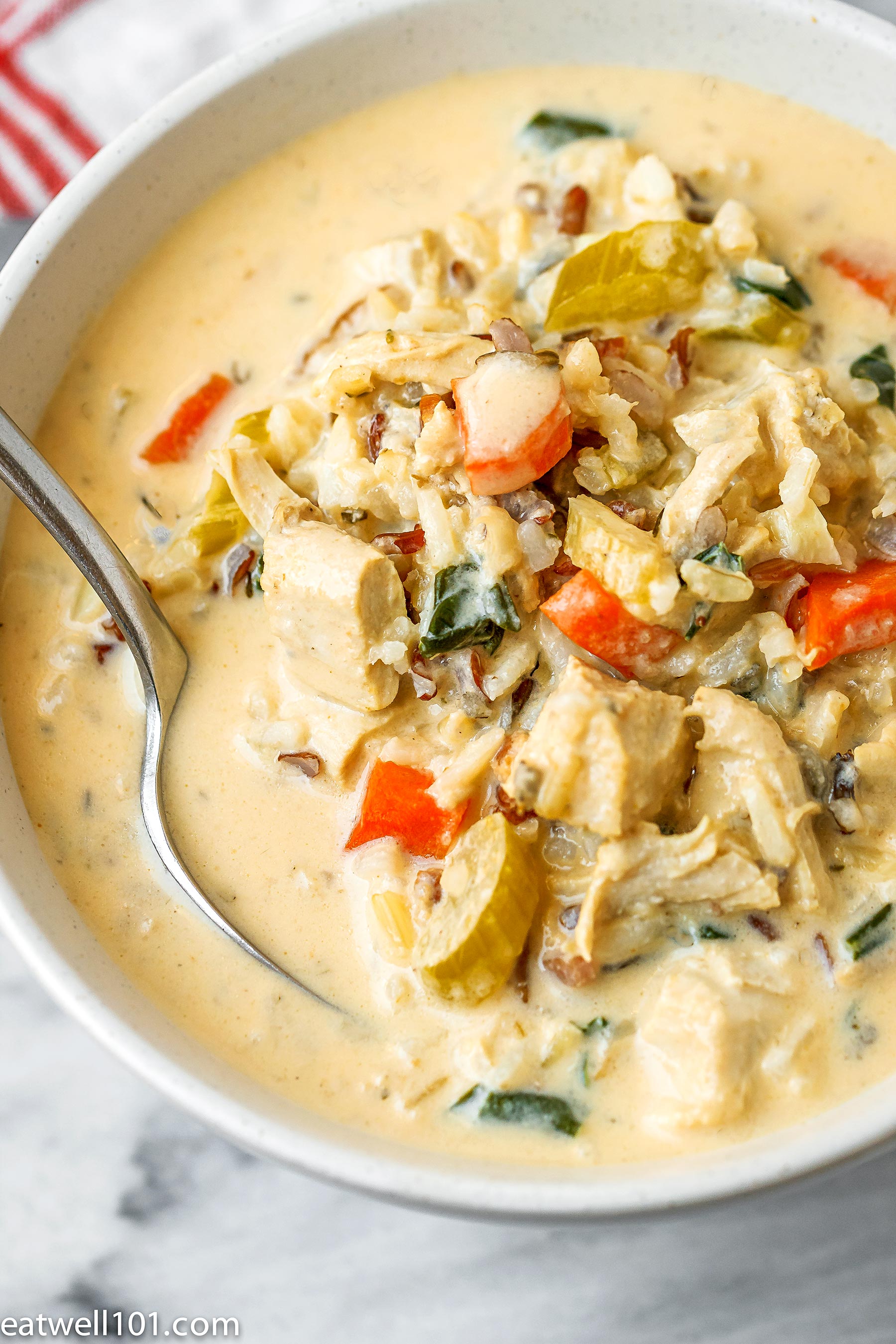 chicken and rice soup