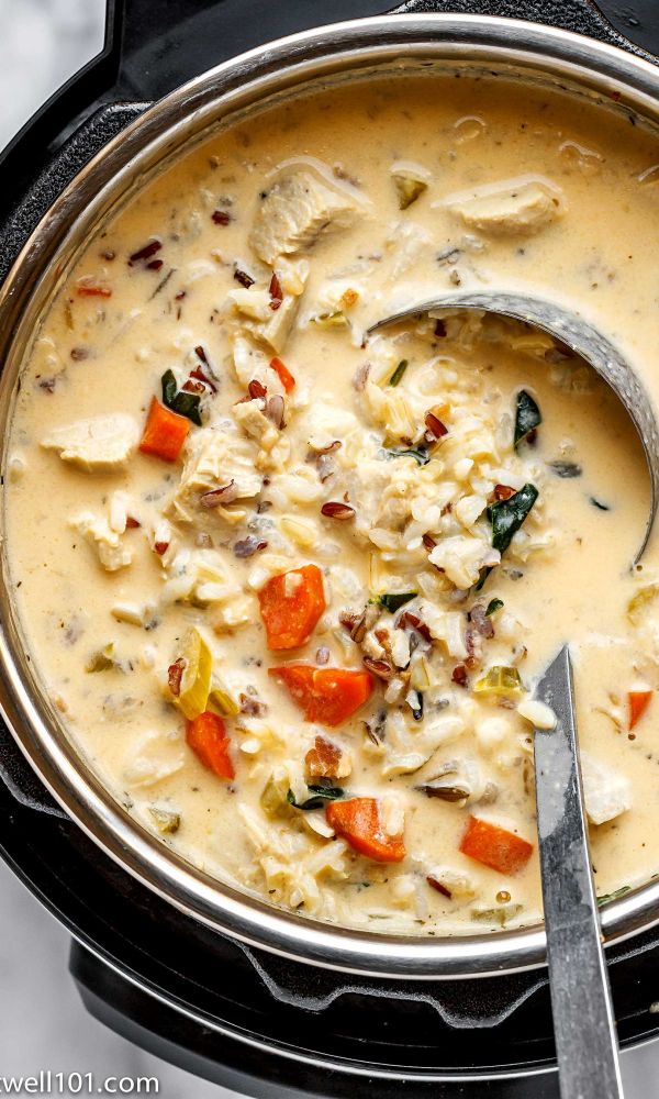 Creamy Chicken and Rice Soup