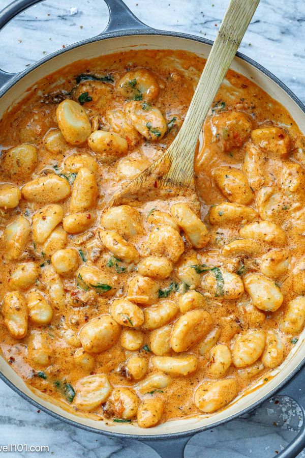 Marry Me Gnocchi Recipe - #recipe by #eatwell101 - https://www.eatwell101.com/marry-me-gnocchi-recipe