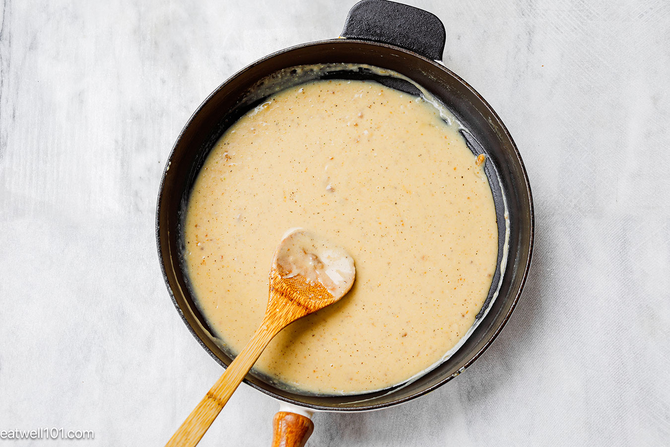 creamy sauce