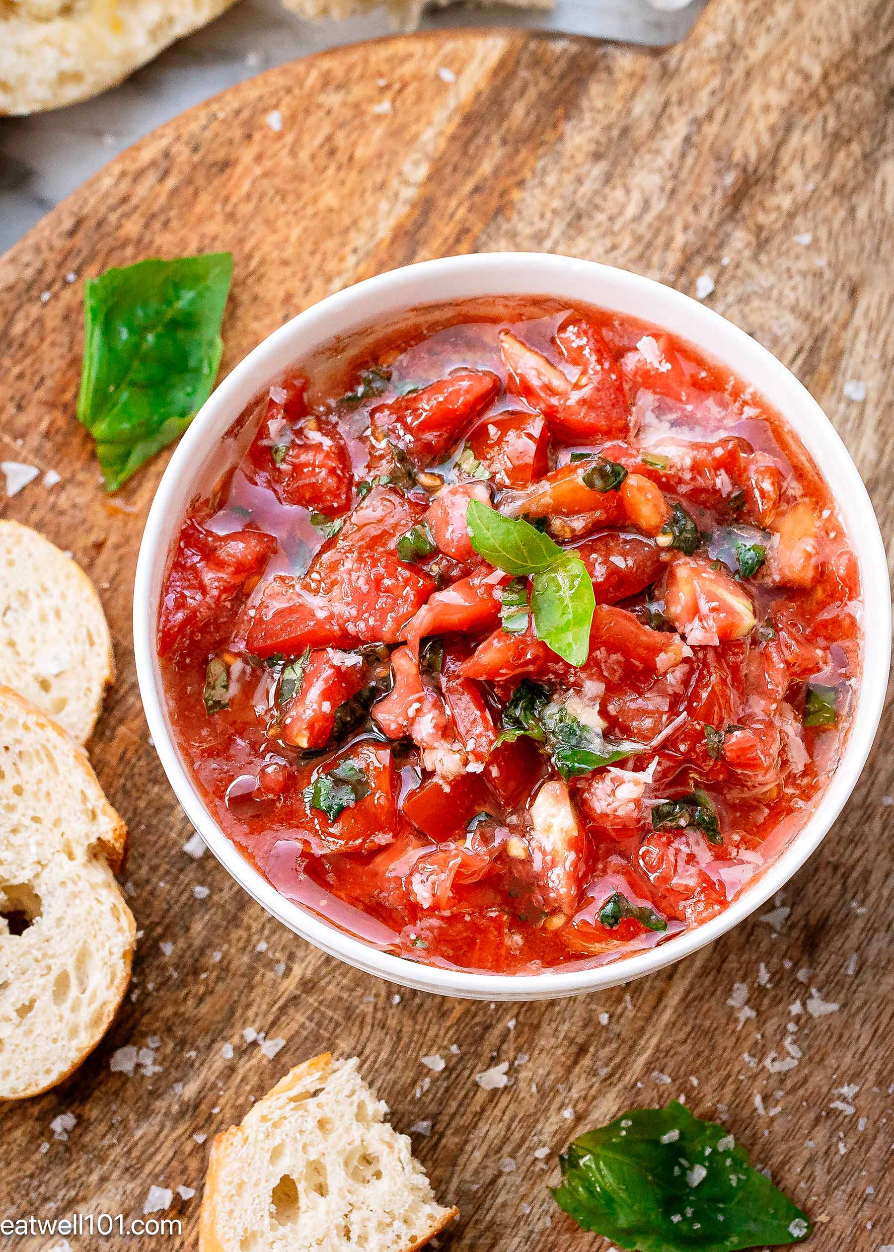 fresh bruschetta dip recipe