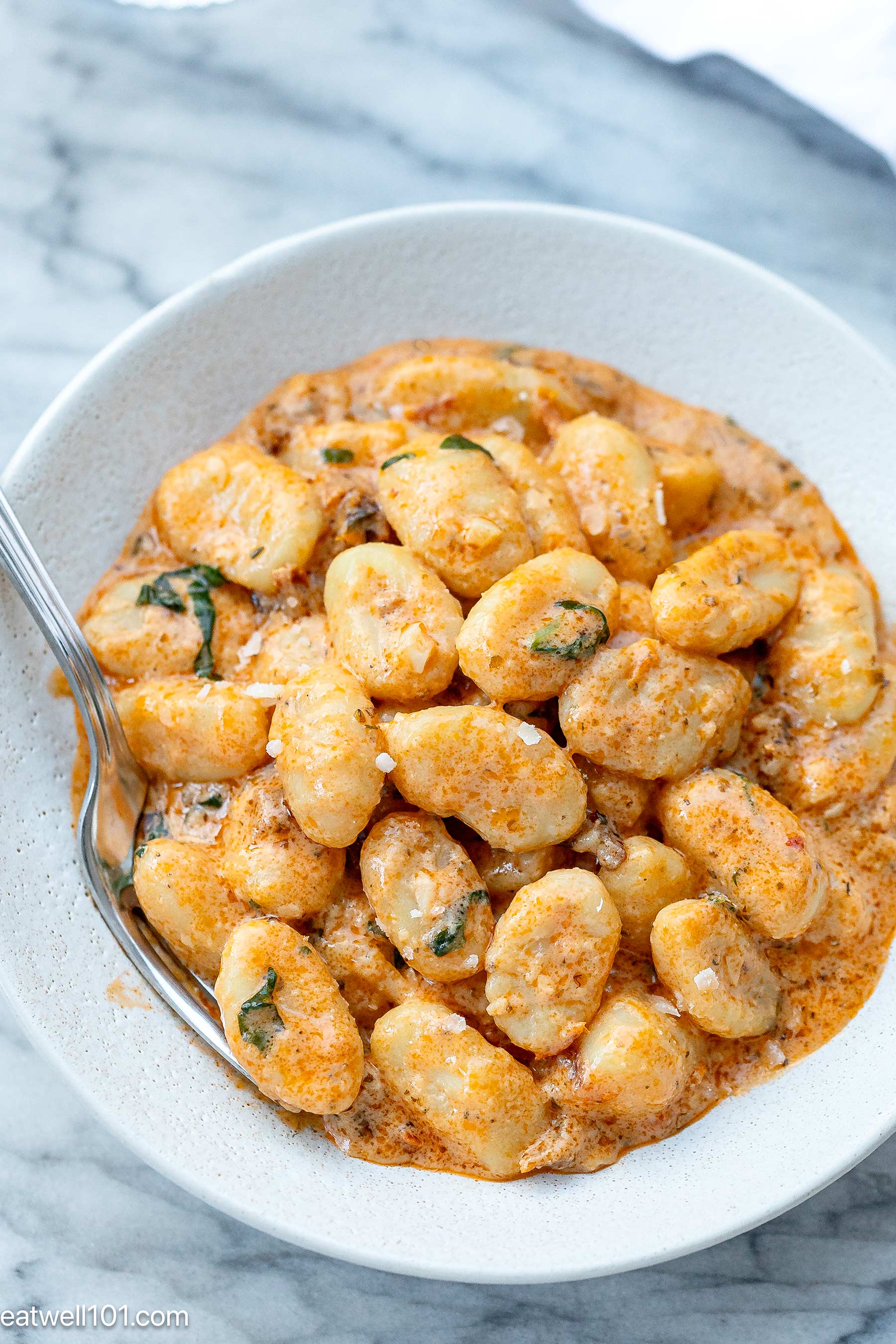 gnocchi with cream sauce