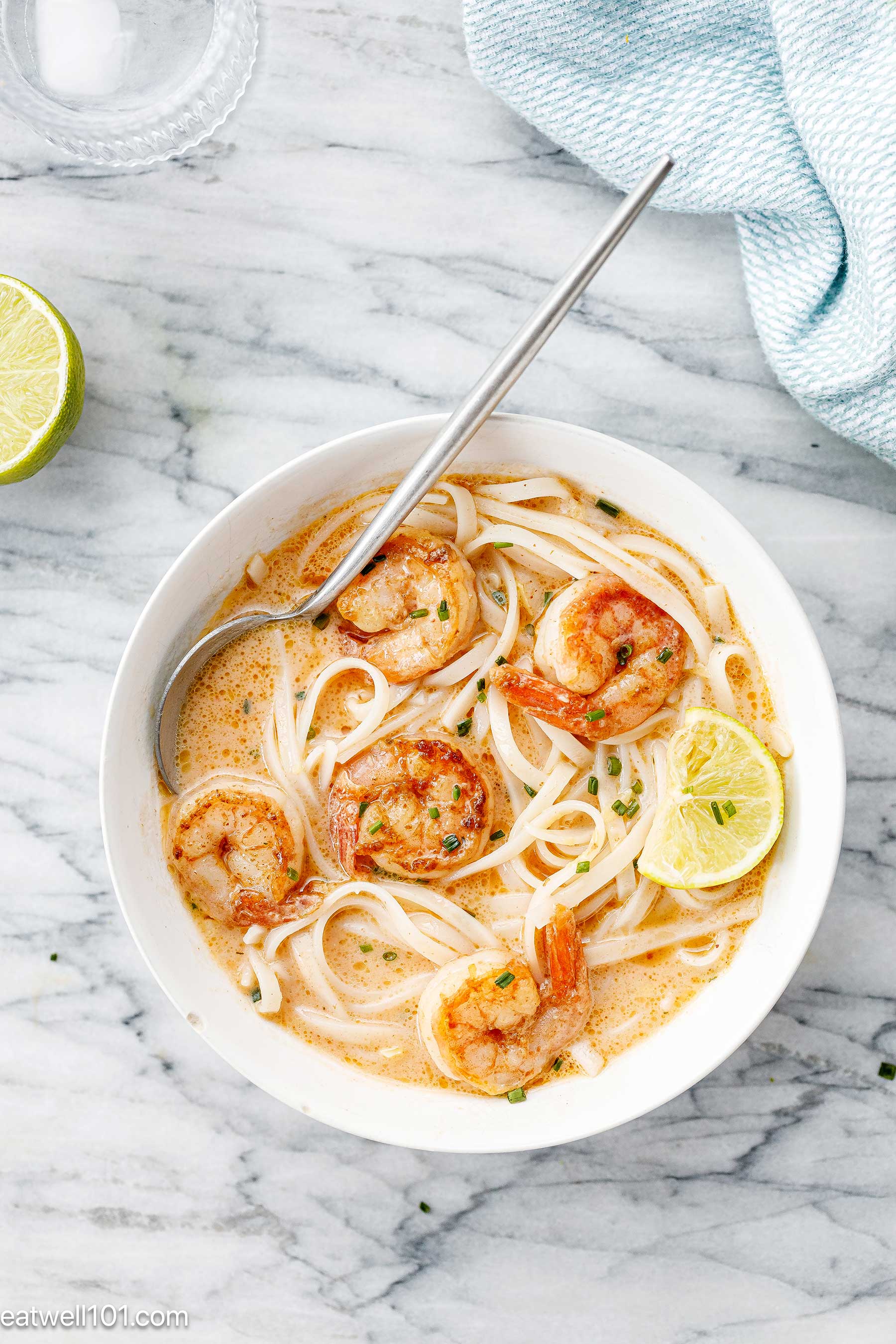 shrimp noodle soup