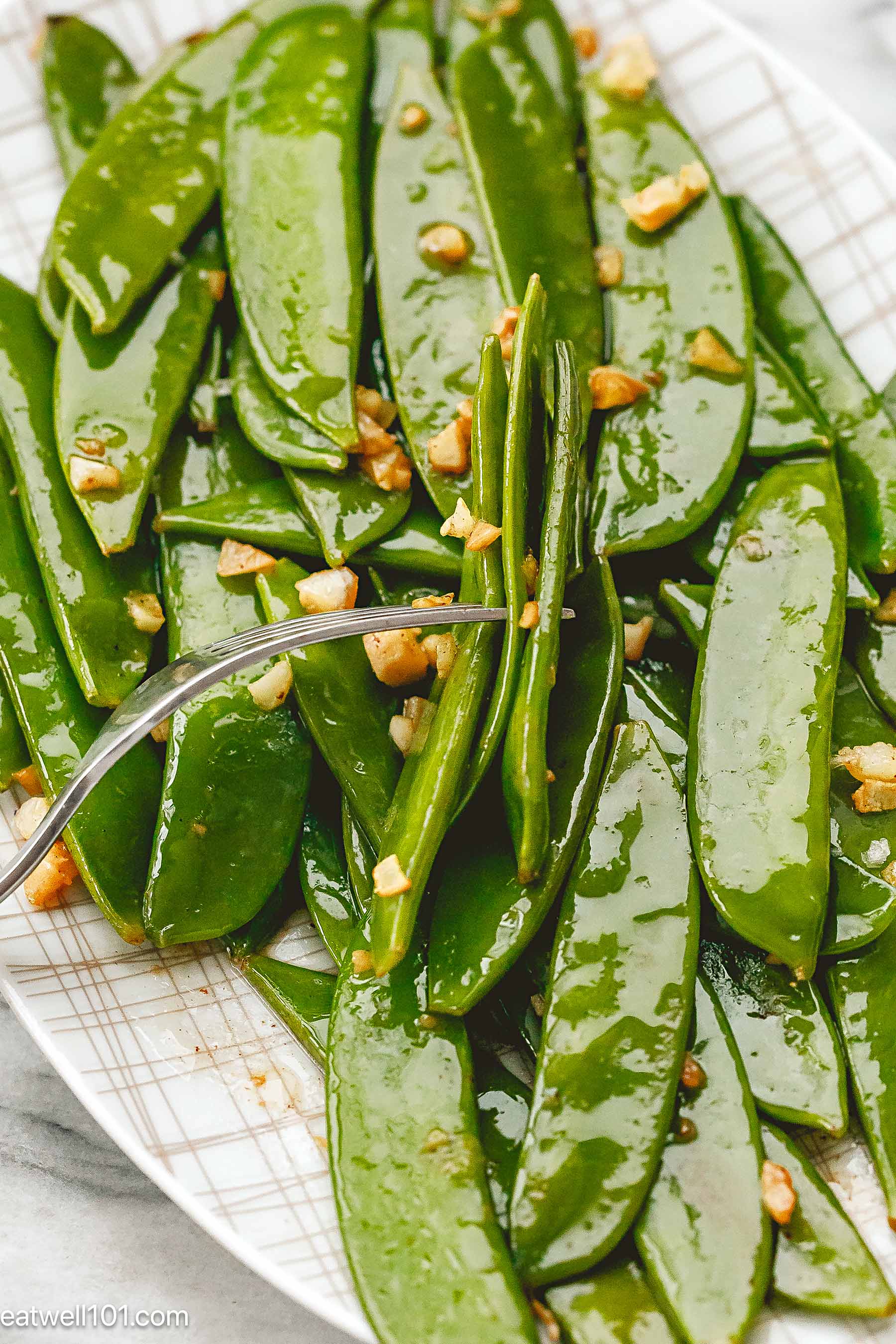 snow peas side dish recipe