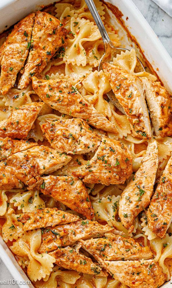 Bang Bang Chicken Pasta
