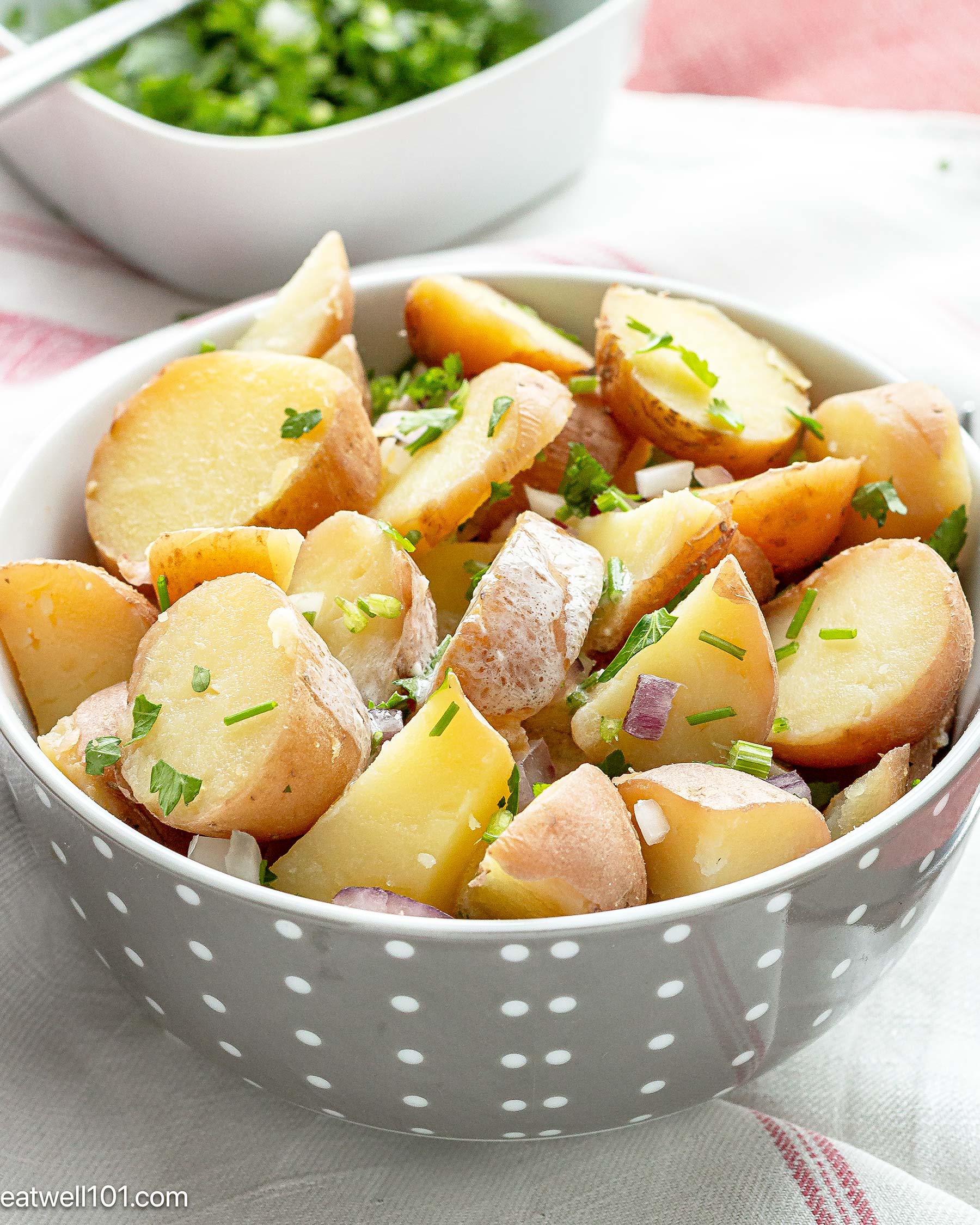 ingredients for the Potato Salad