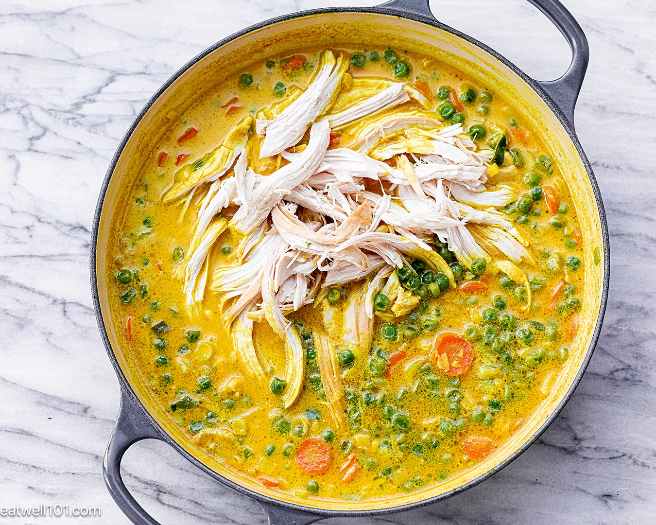 soup with rotisserie chicken