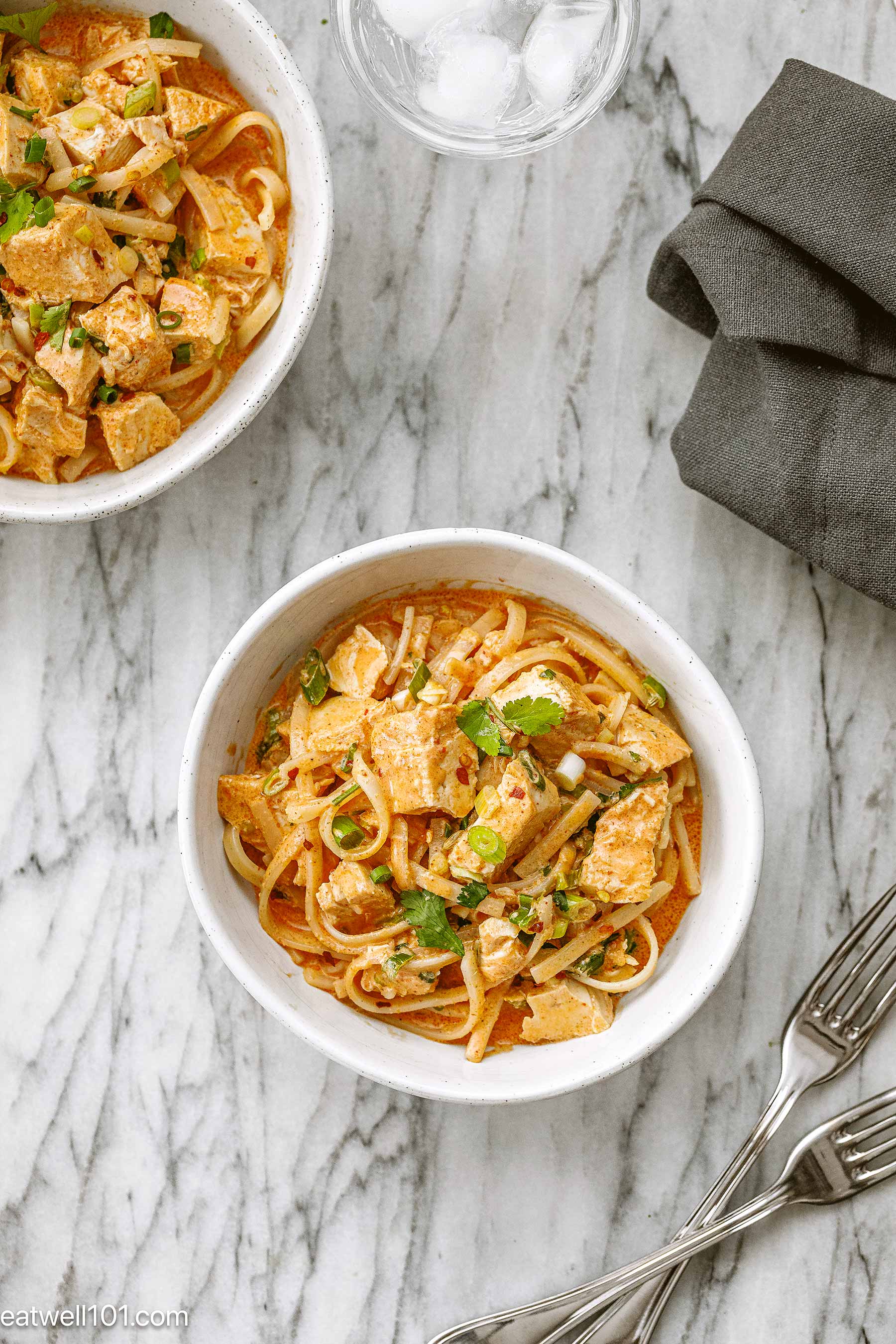 Thai Chicken Noodles bowls