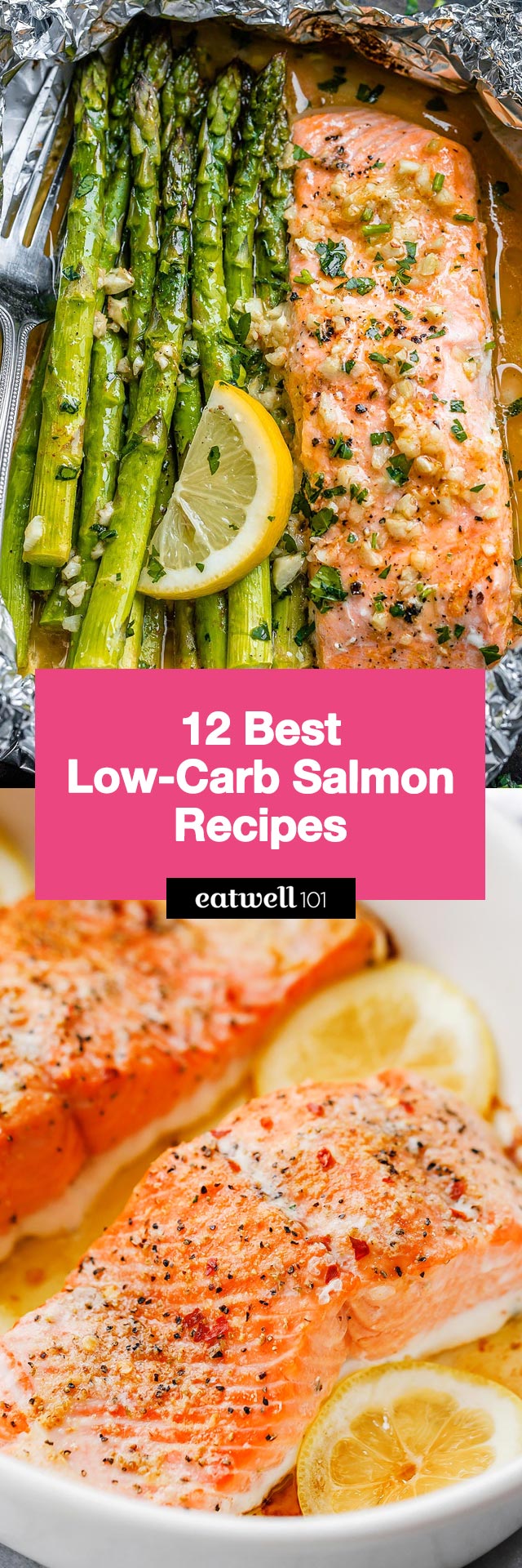 12 Best Low-Carb Salmon Recipes - #lowcarb #salmon #recipes #eatwell101 - These Low-Carb Salmon Recipes are easy, quick, and nutritious for the whole family!