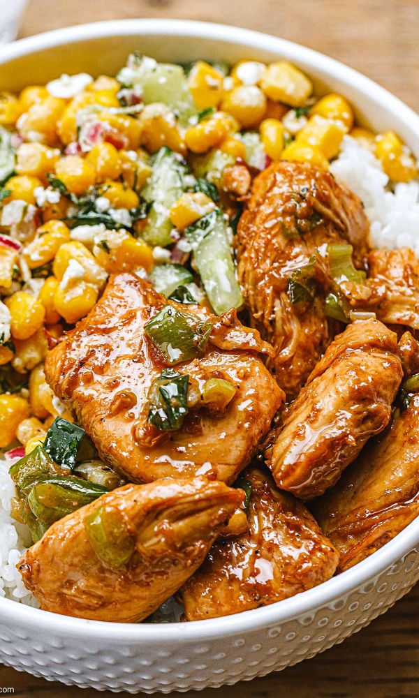 Chicken Stir-Fry Rice Bowl