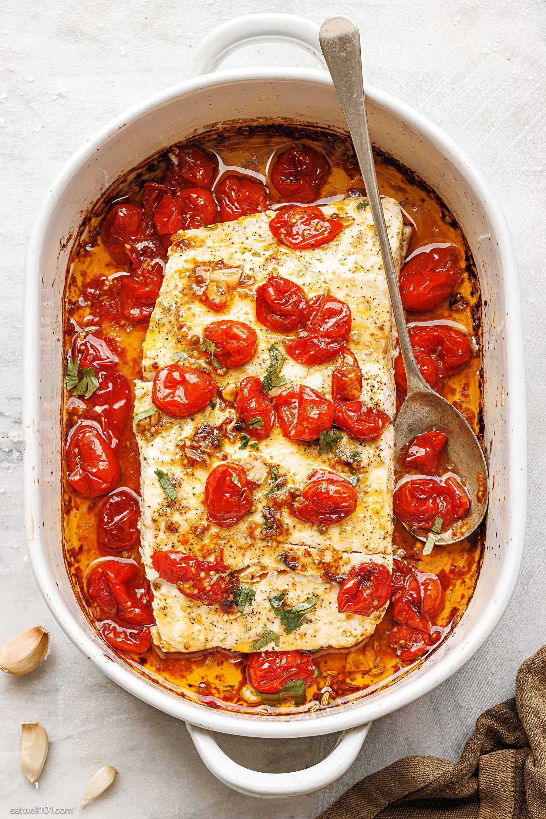 oven baked halibut