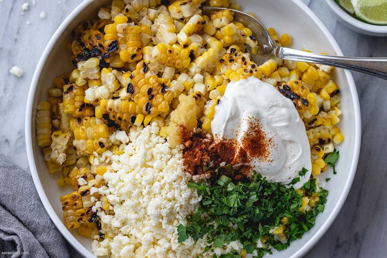 Street Corn ingredients