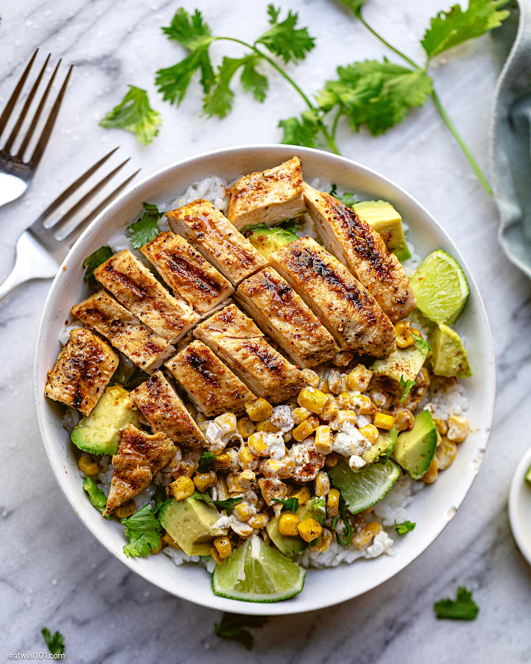 chicken rice bowl recipe