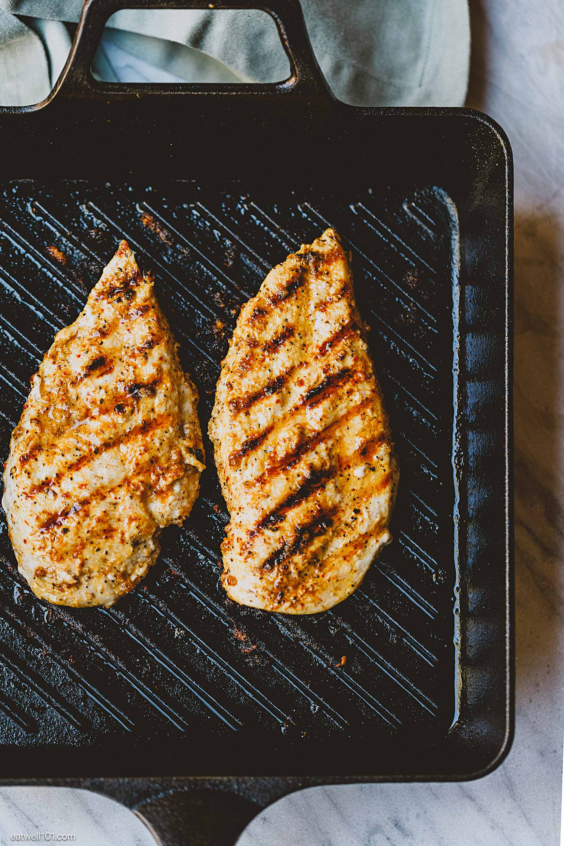grilled chicken breasts