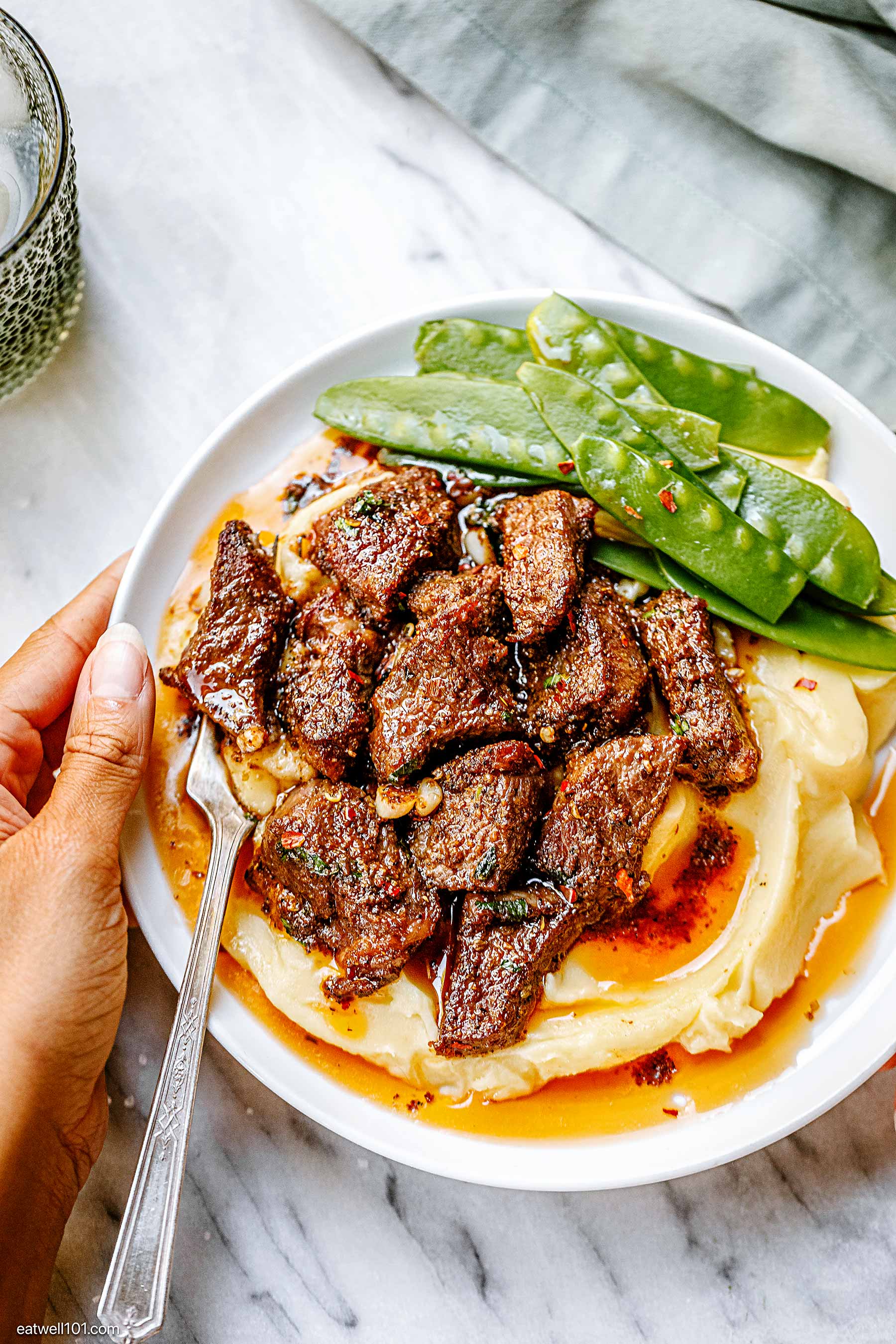 steak and mashed potatoes recipe