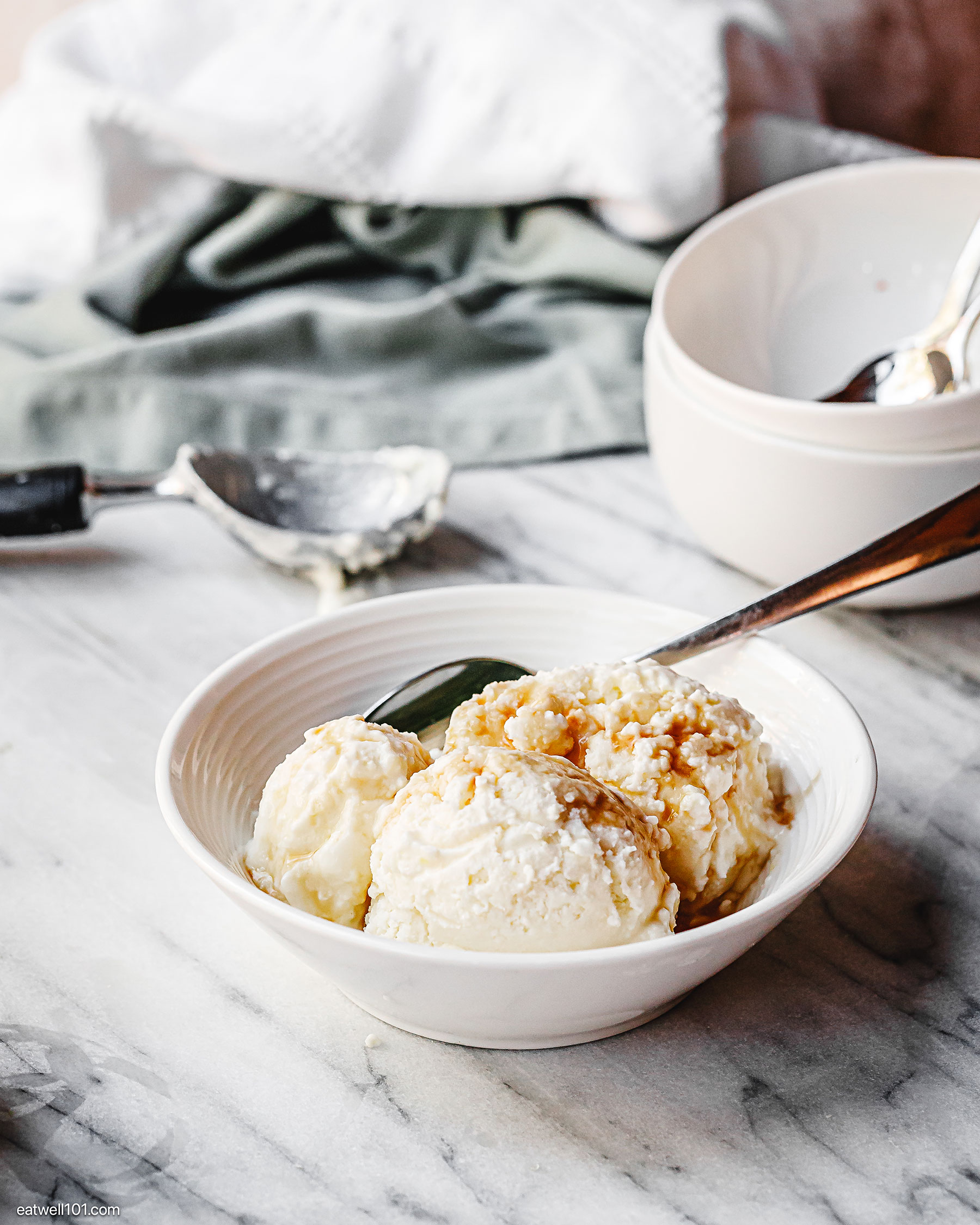 cottage cheese and mascarpone sorbet recipe