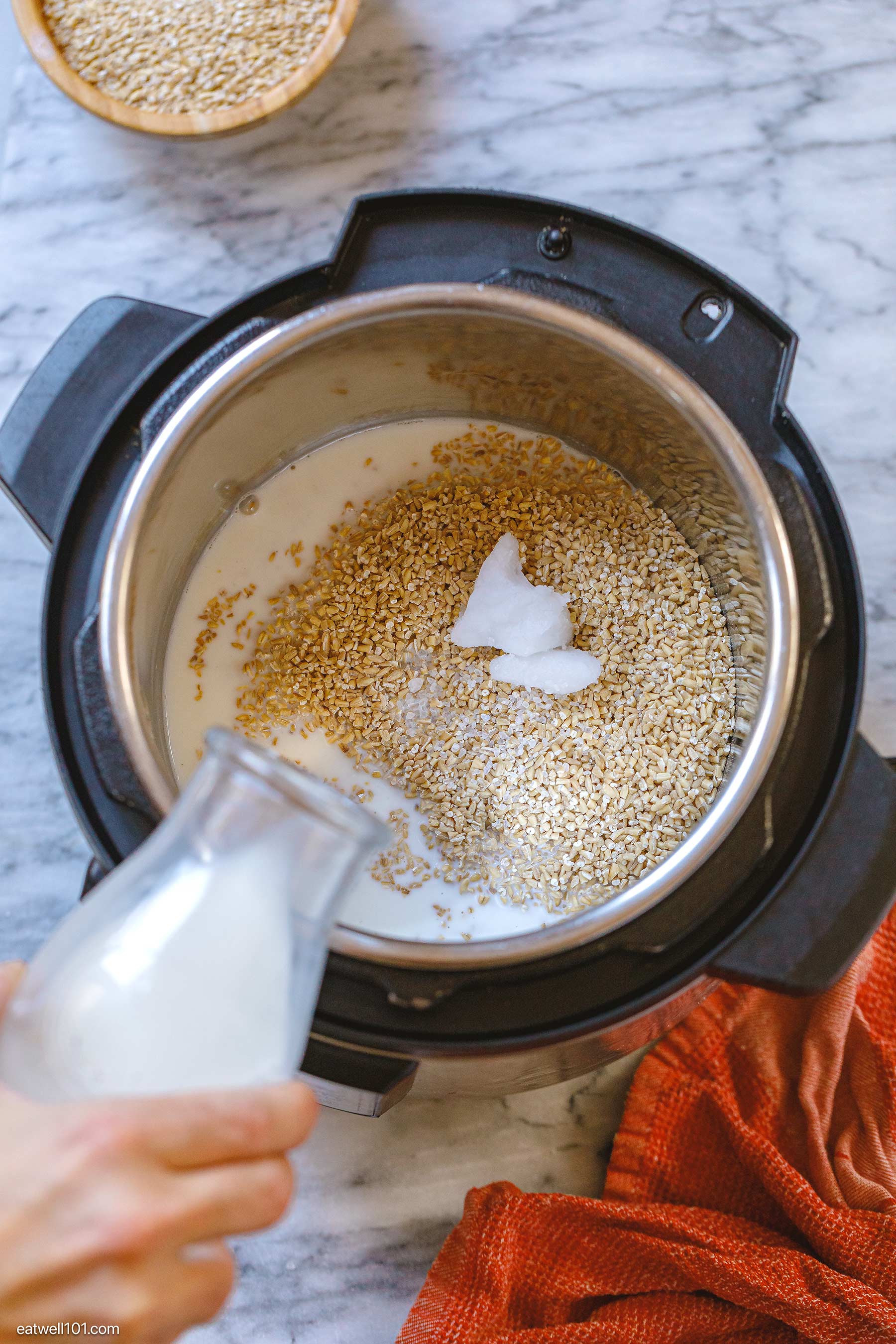easy instant pot steel cut oatmeal