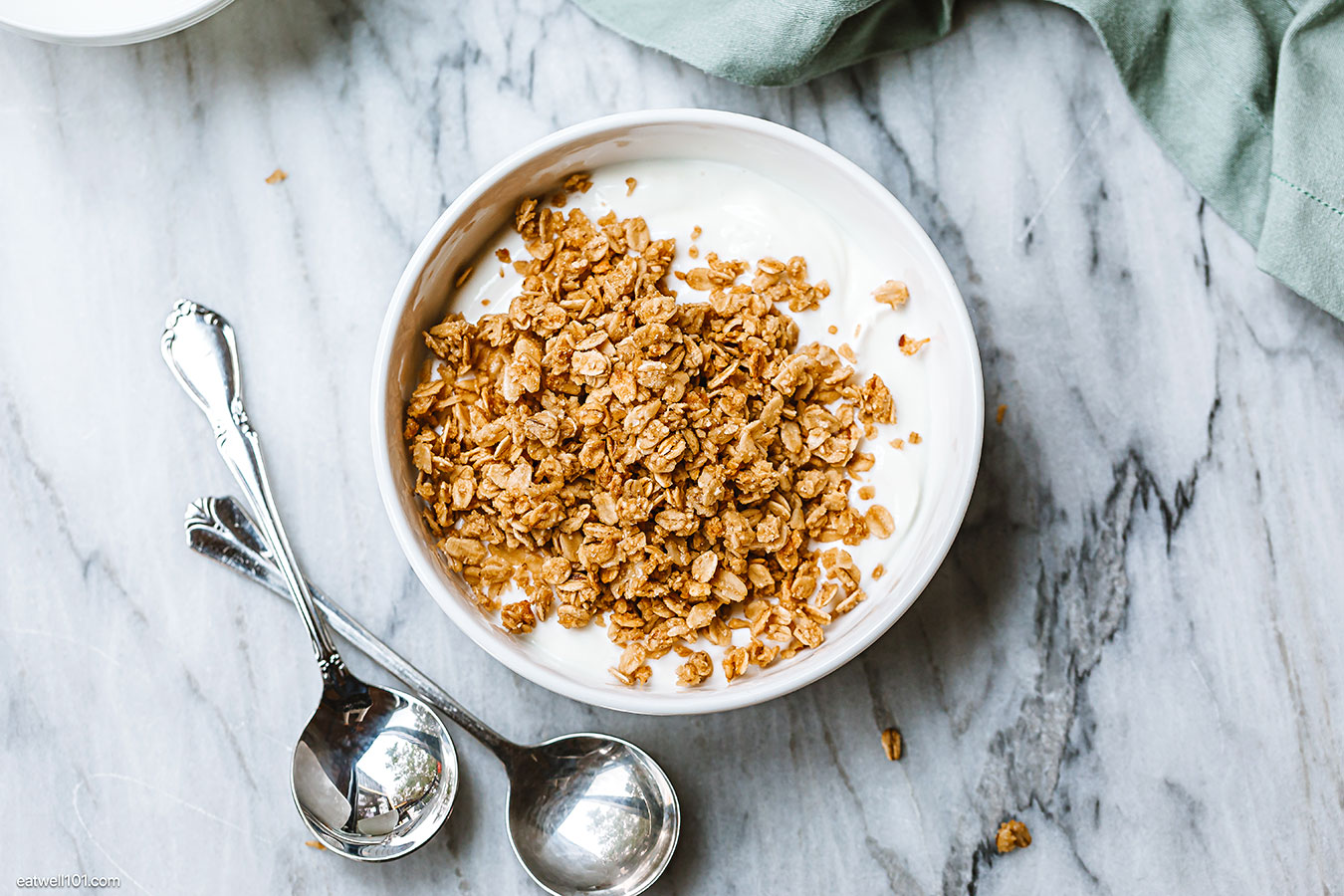 granola and greek yogurt