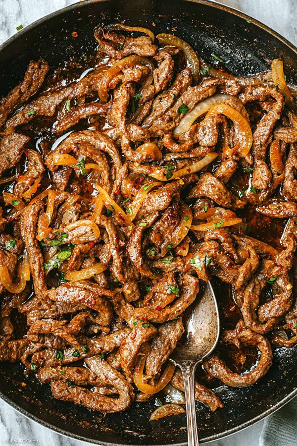 Easy Beef Stir-Fry - #recipe by #eatwell101 - https://www.eatwell101.com/beef-stir-fry-recipe