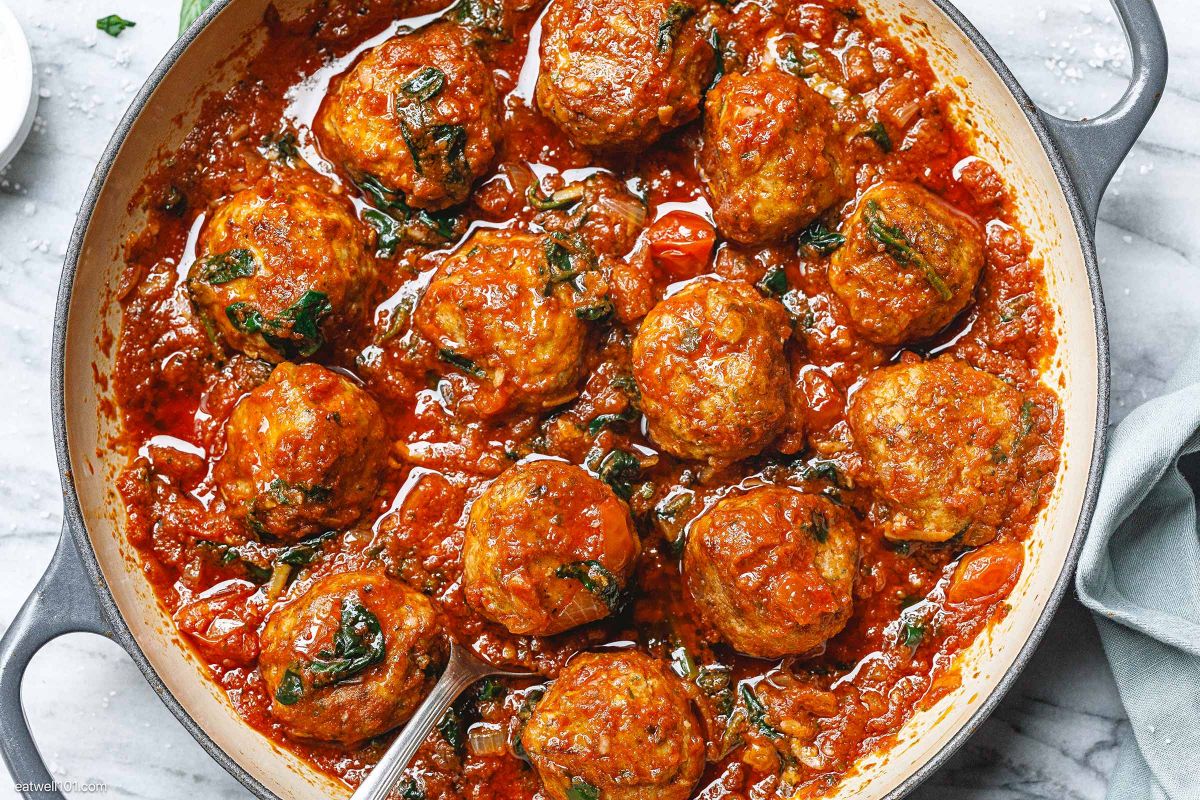 Turkey-Ricotta Meatballs