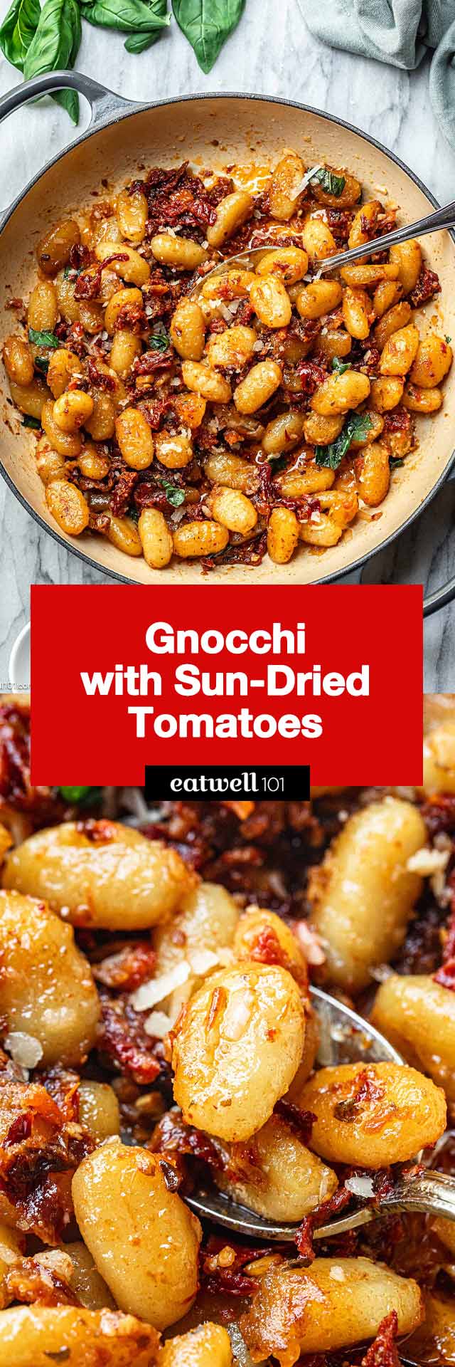This flavorful gnocchi recipe comes together in about 30 minutes for an effortless weeknight meal!