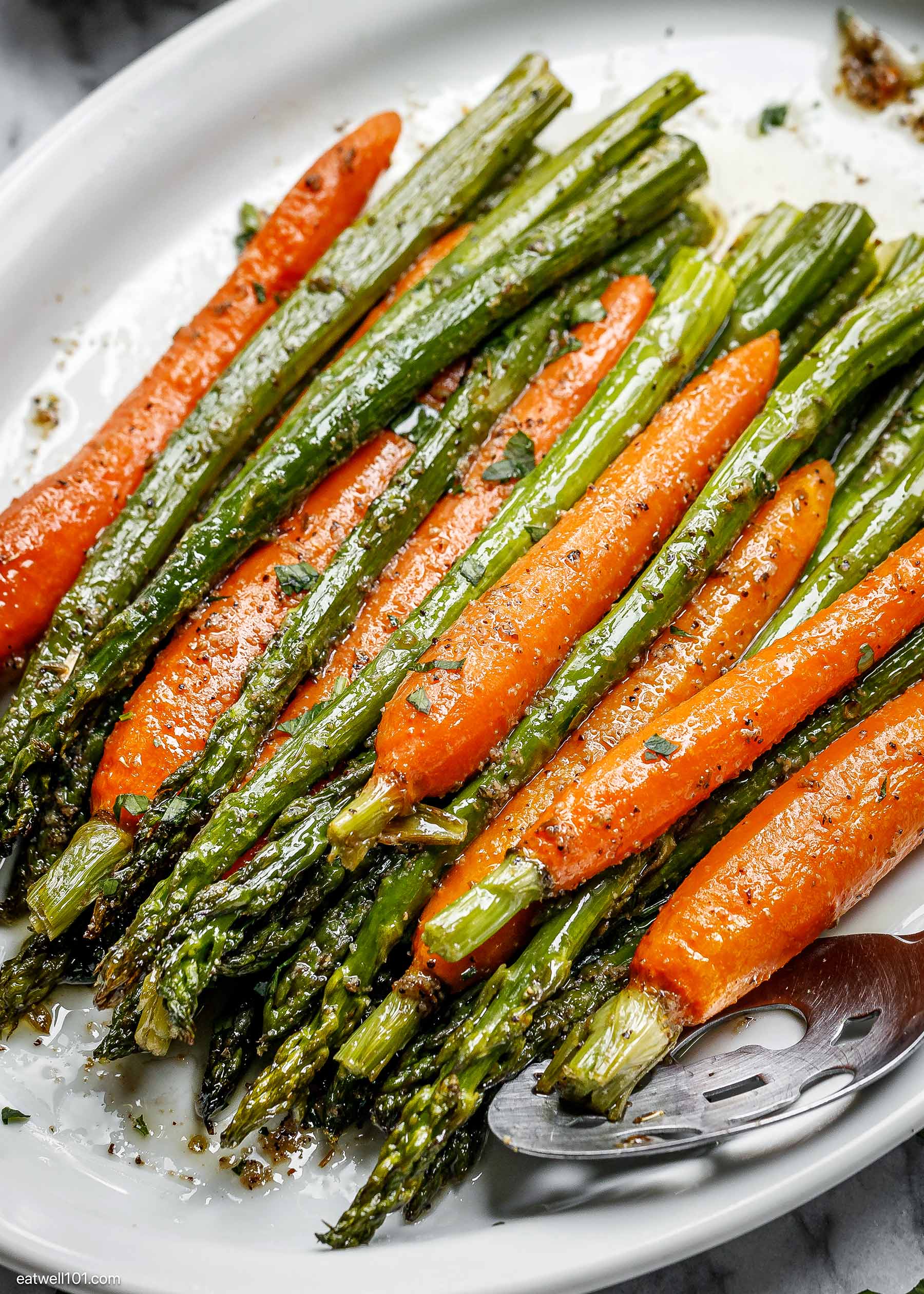 carrot and asparagus side dish recipe
