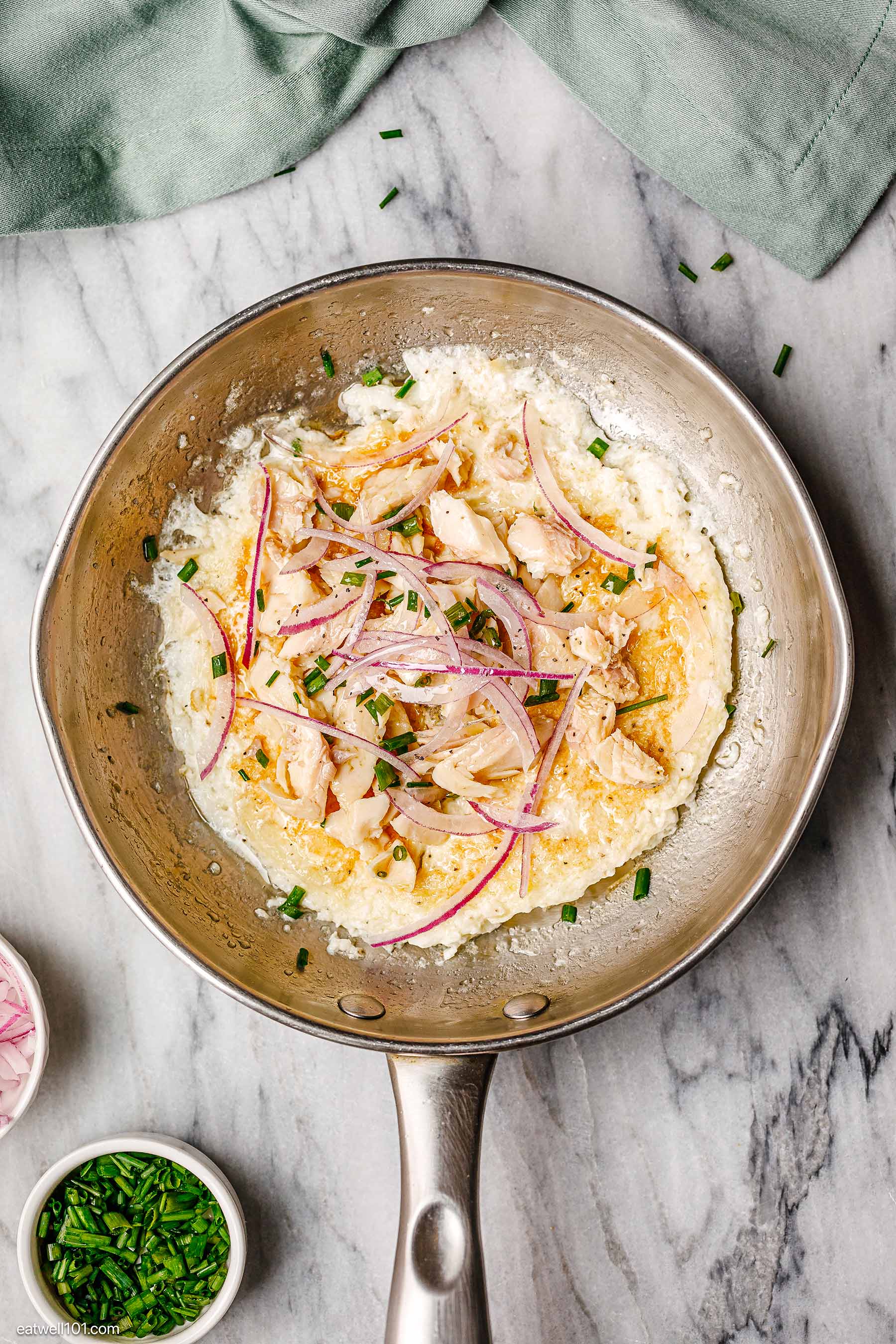 egg white omelet preparation