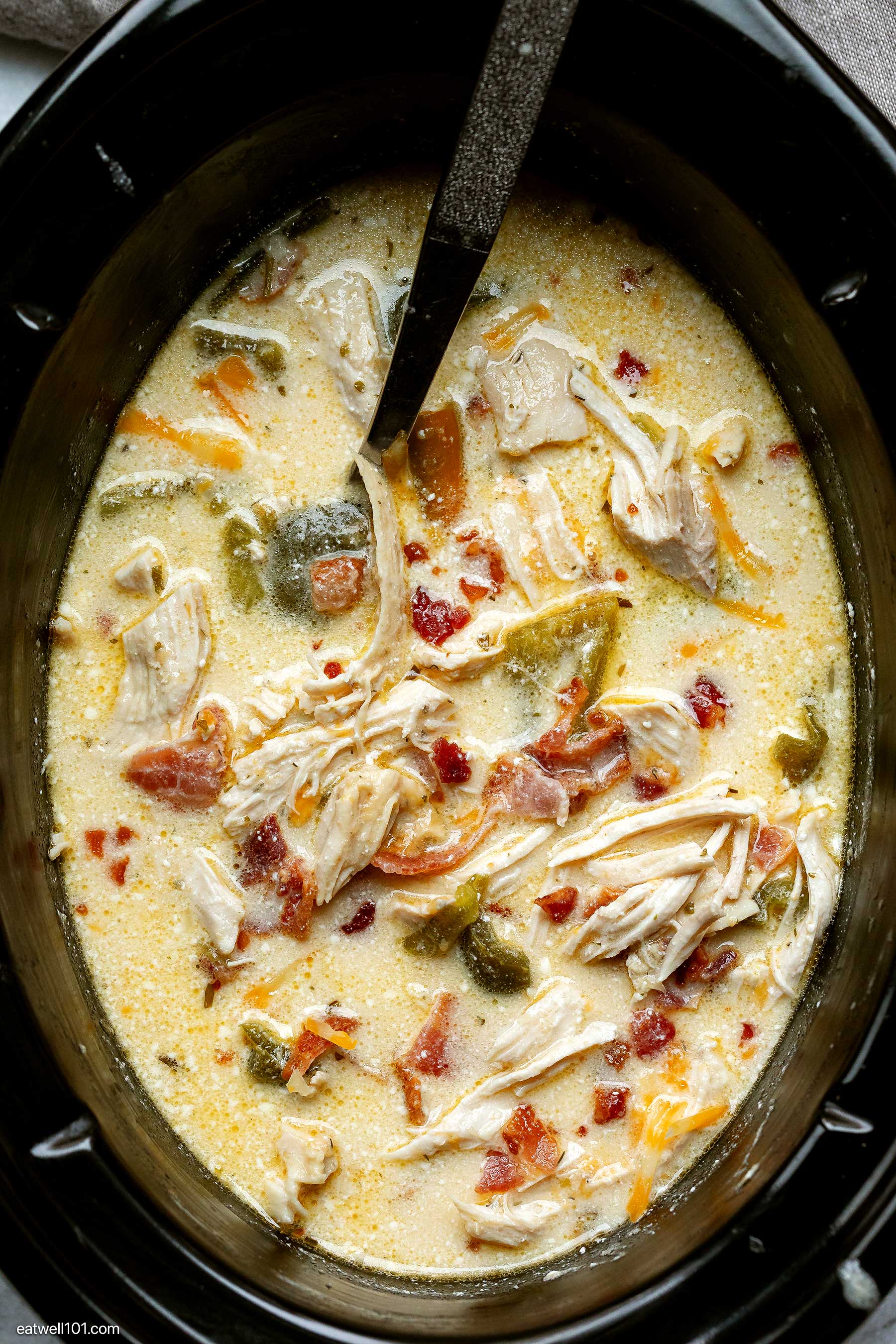 chicken soup in the slow cooker