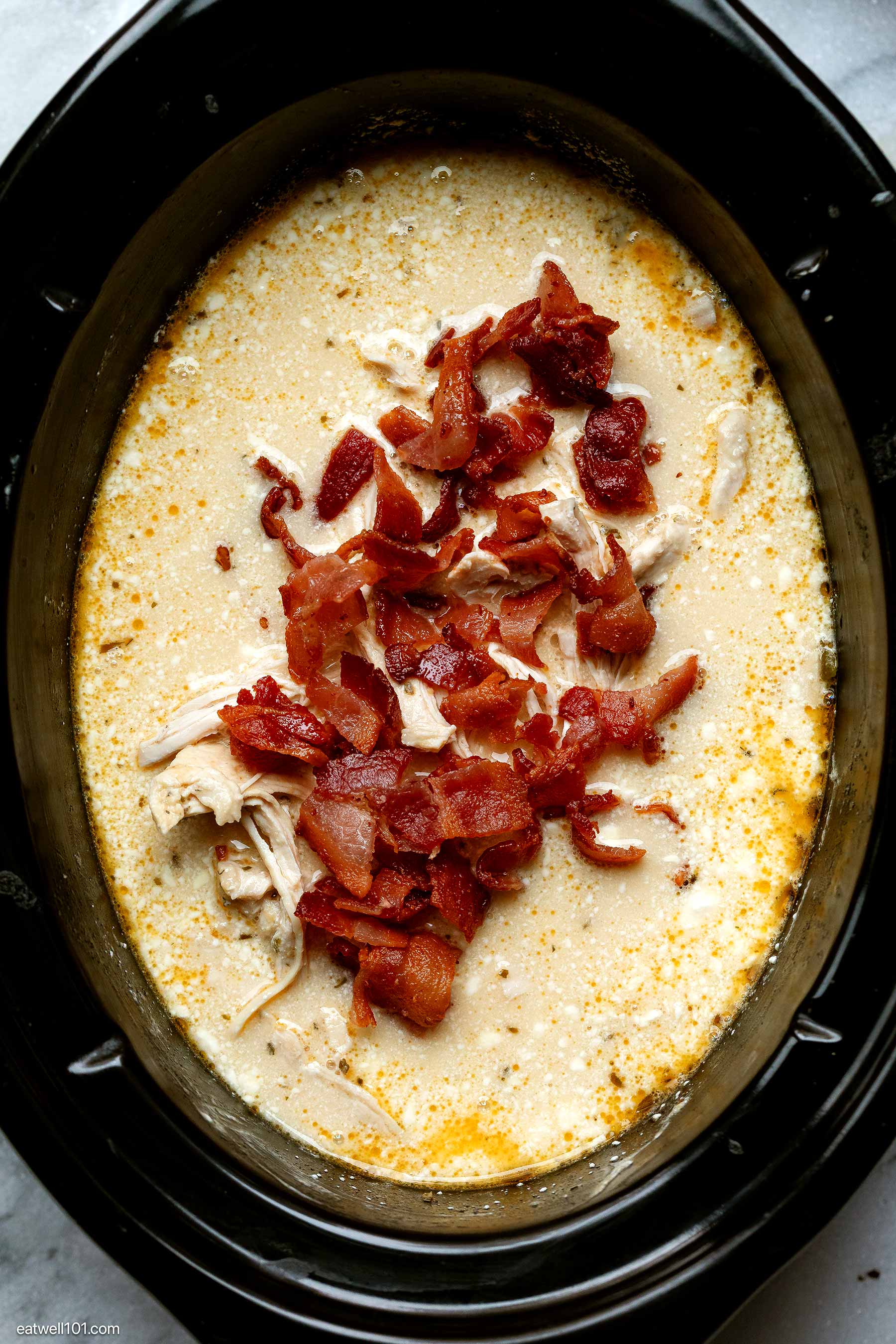 chicken soup with bacon
