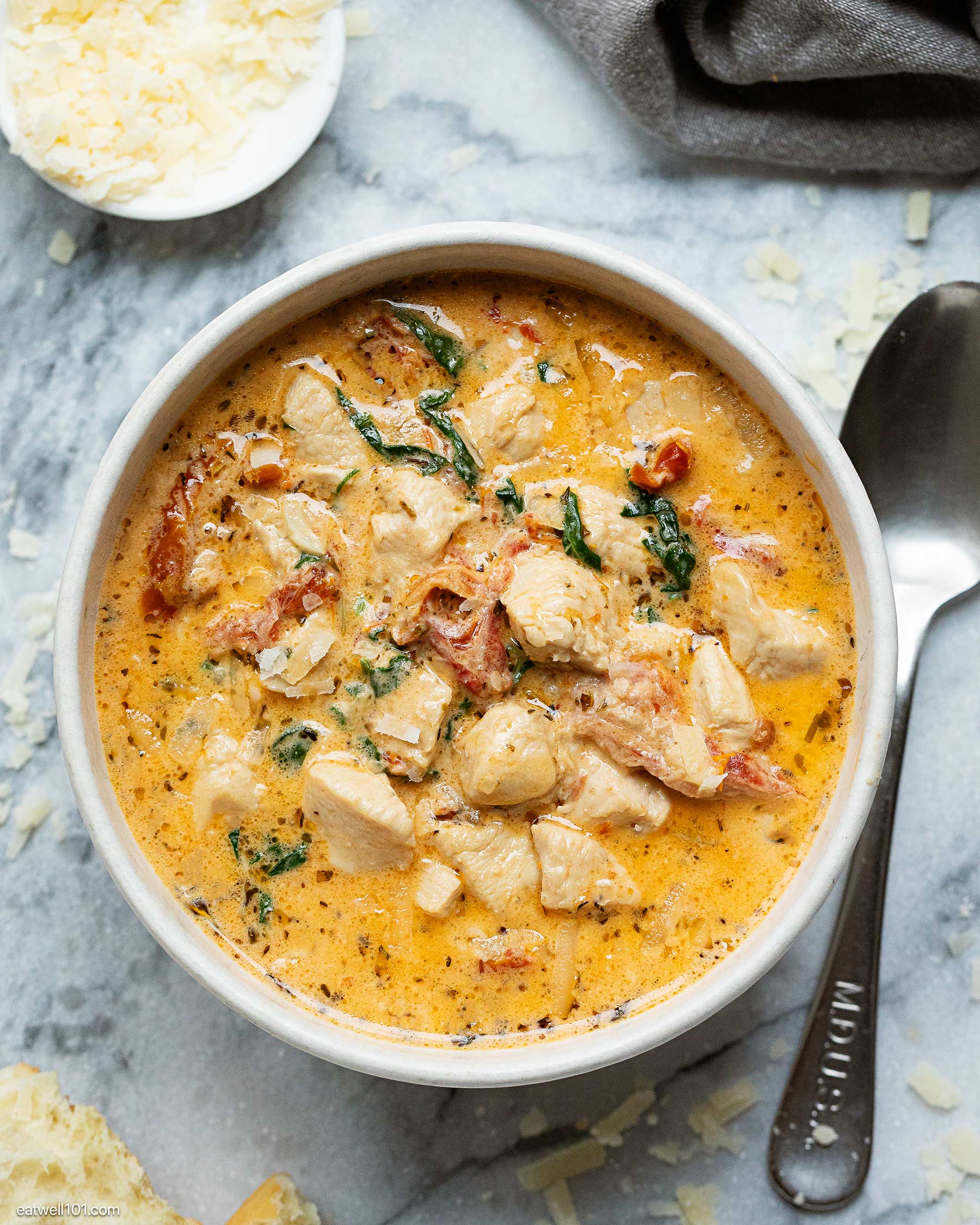 creamy chicken soup recipe
